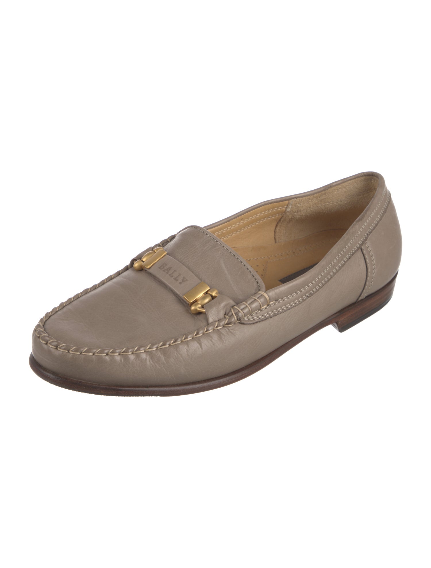 Bally Leather Dress Loafers