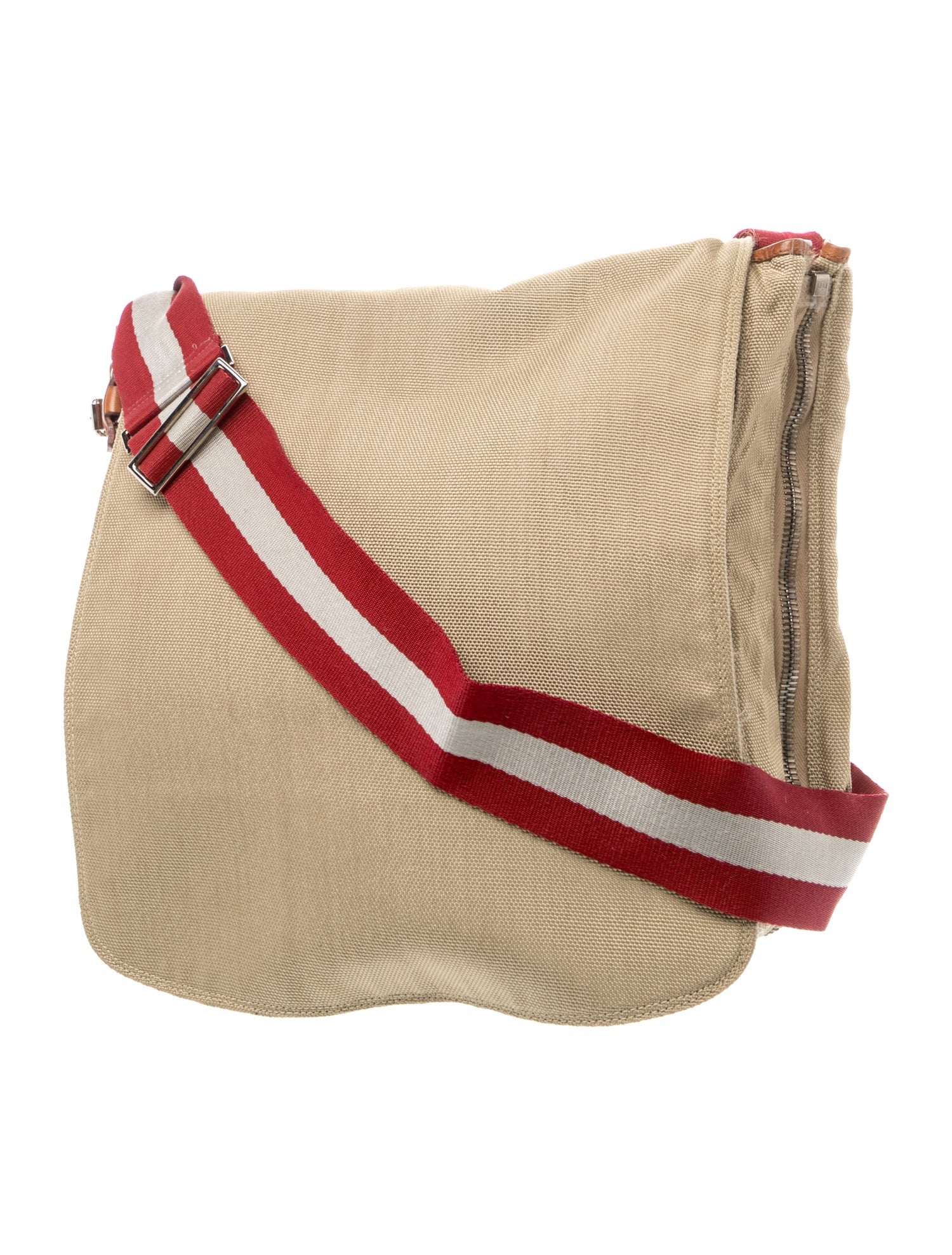 Bally Canvas Messenger Bag