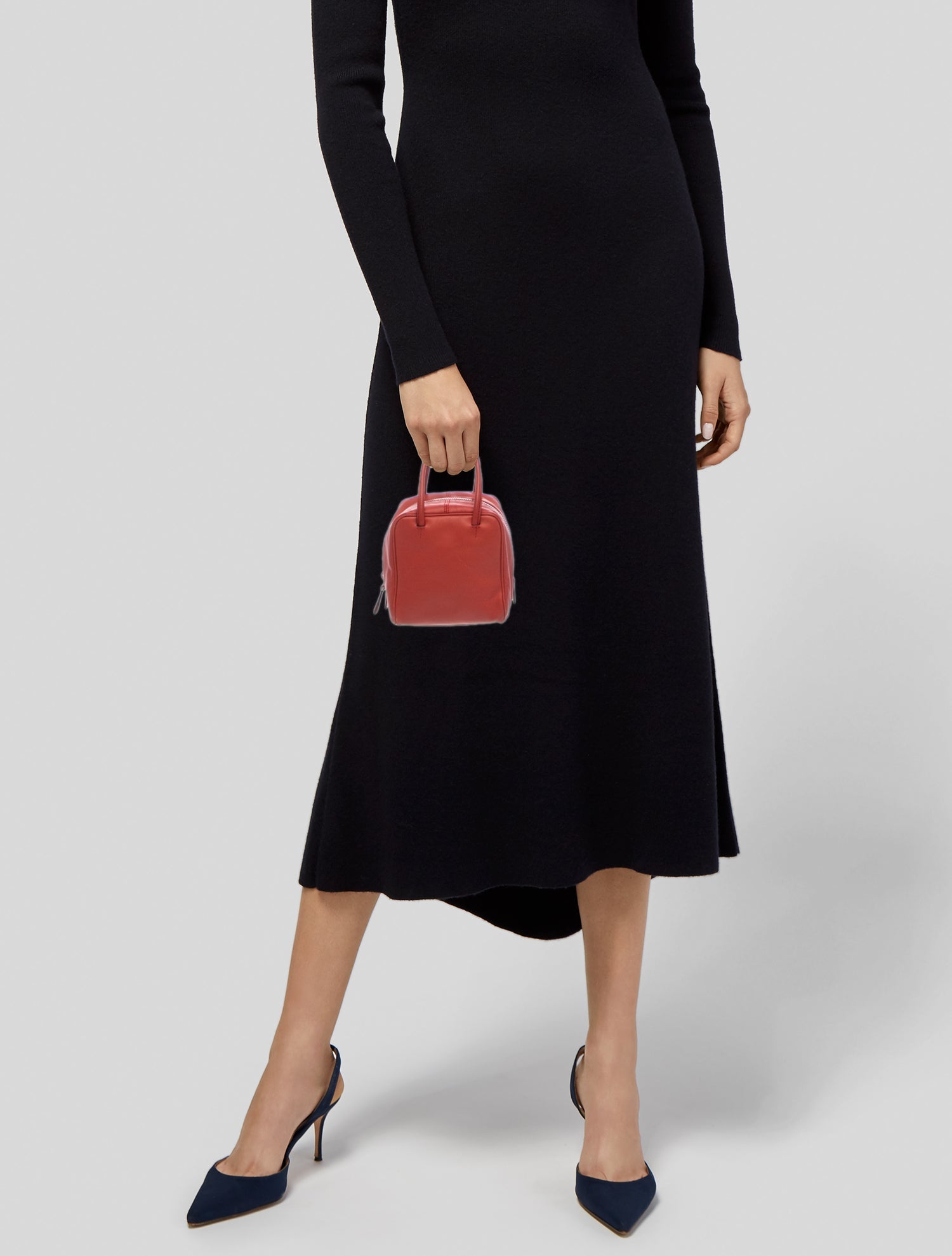 Vivienne Westwood Mini Emma Kiss-Lock Bag - Black Mini Bags