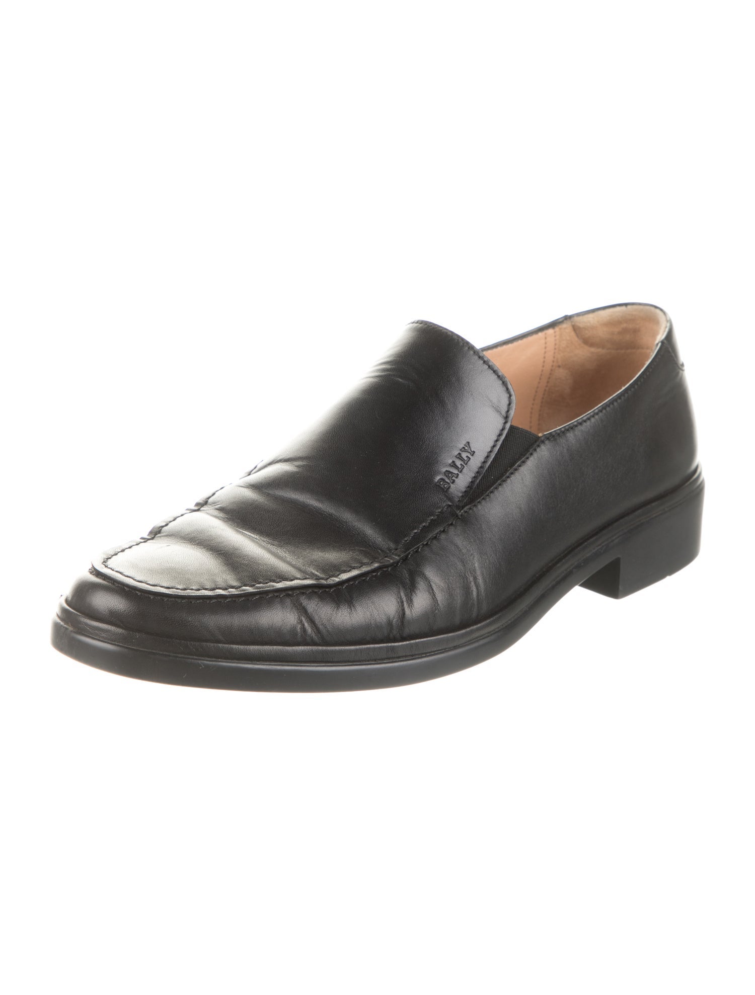 Bally Leather Dress Loafers