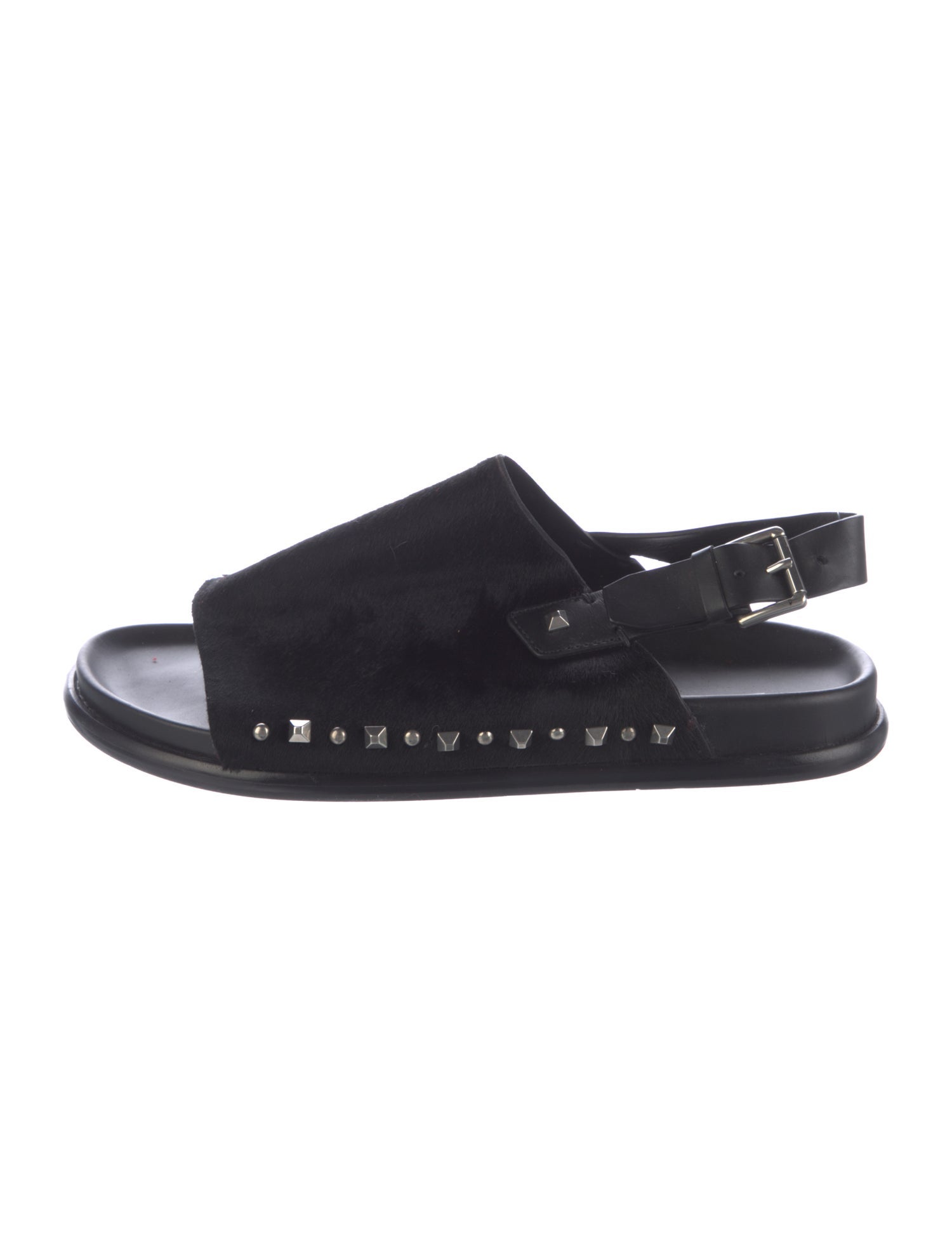 Bally Ponyhair Sandals