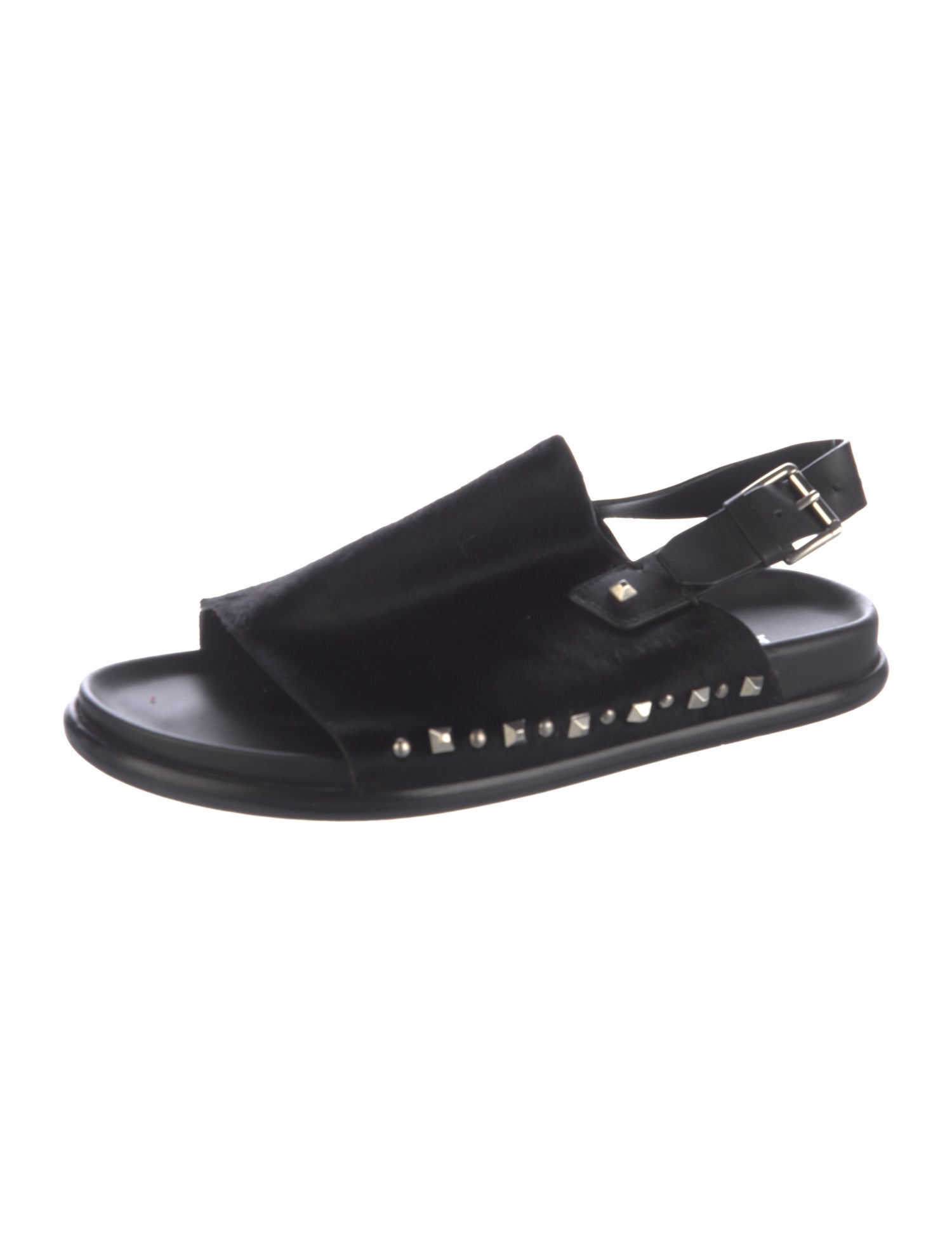 Bally Ponyhair Sandals