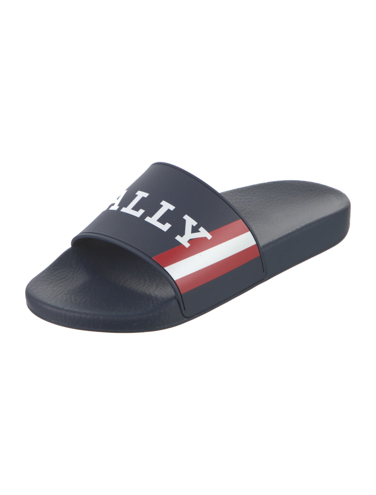 Bally Rubber Graphic Print Slides