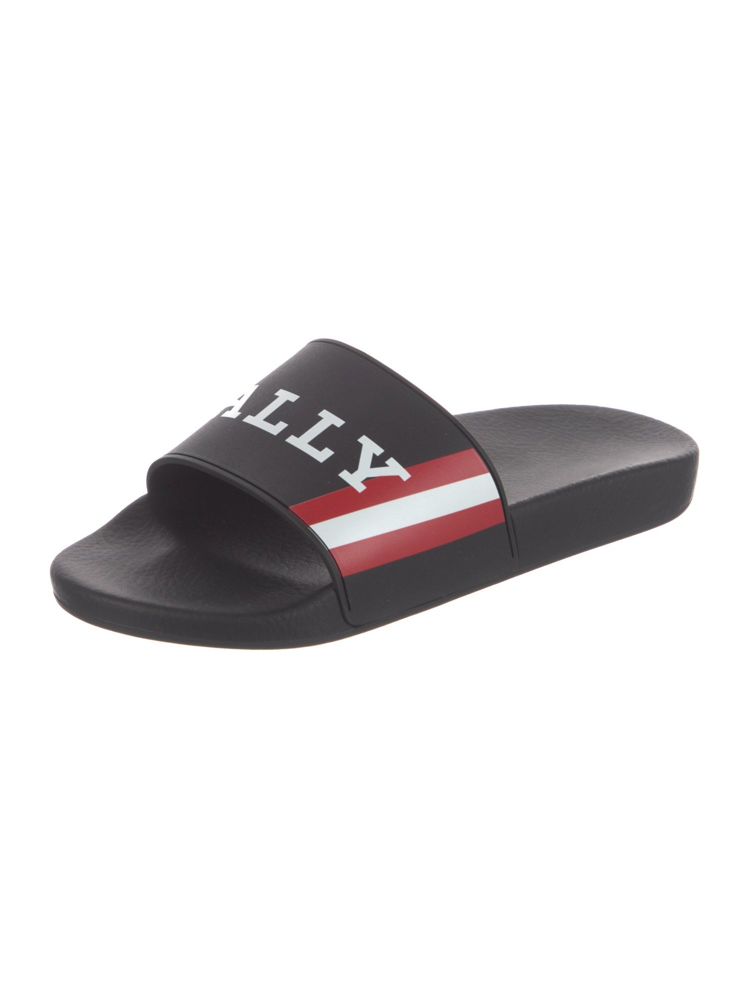 Bally Rubber Graphic Print Slides