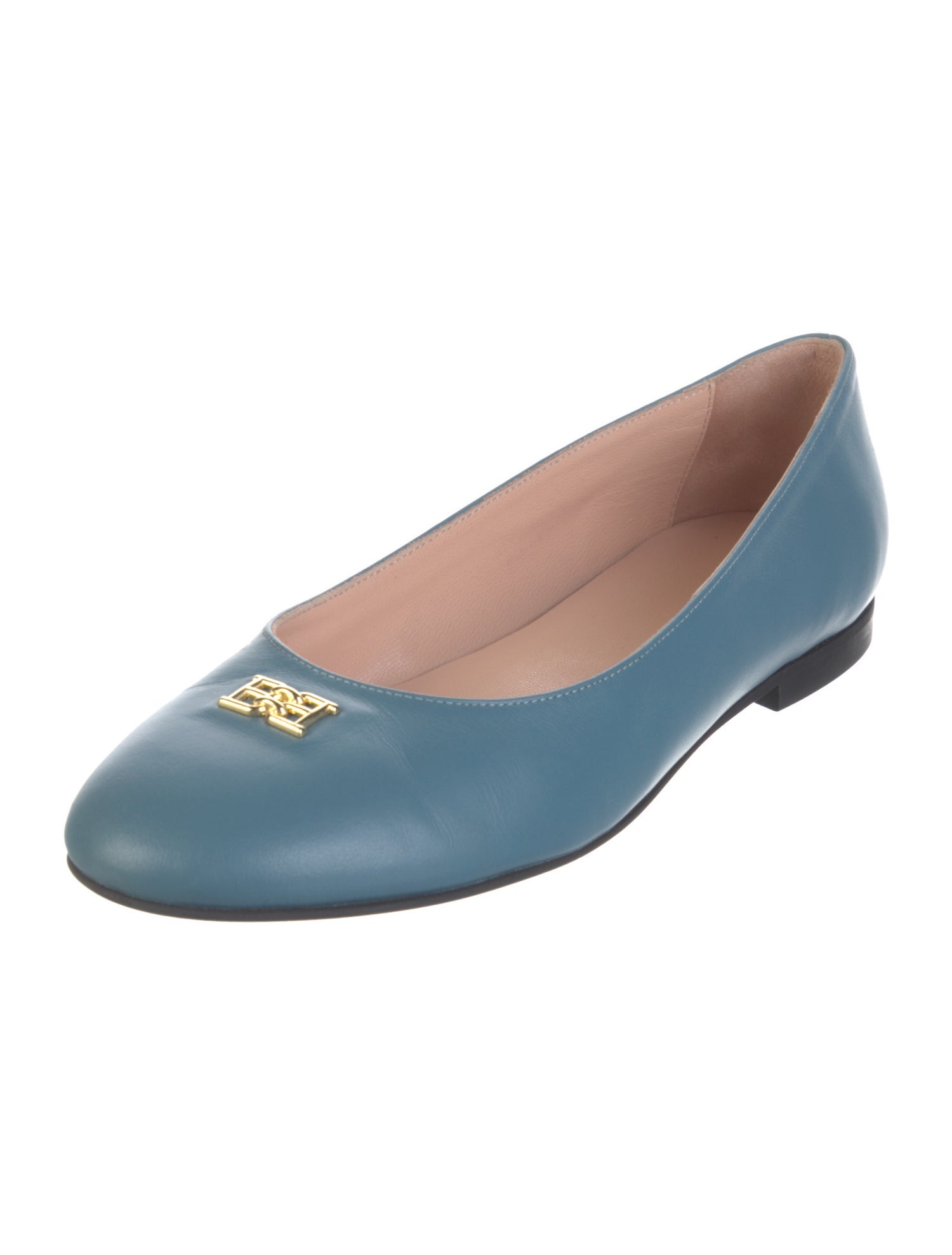 Bally Leather Ballet Flats