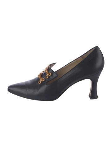 Pre-owned Bally Leather Pumps In Blue