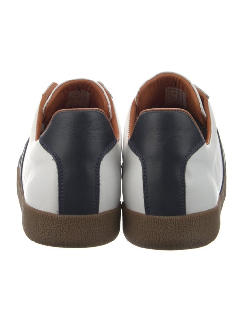 Beckett Simonon Leather Colorblock Pattern Sneakers
