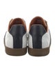 Beckett Simonon Leather Colorblock Pattern Sneakers
