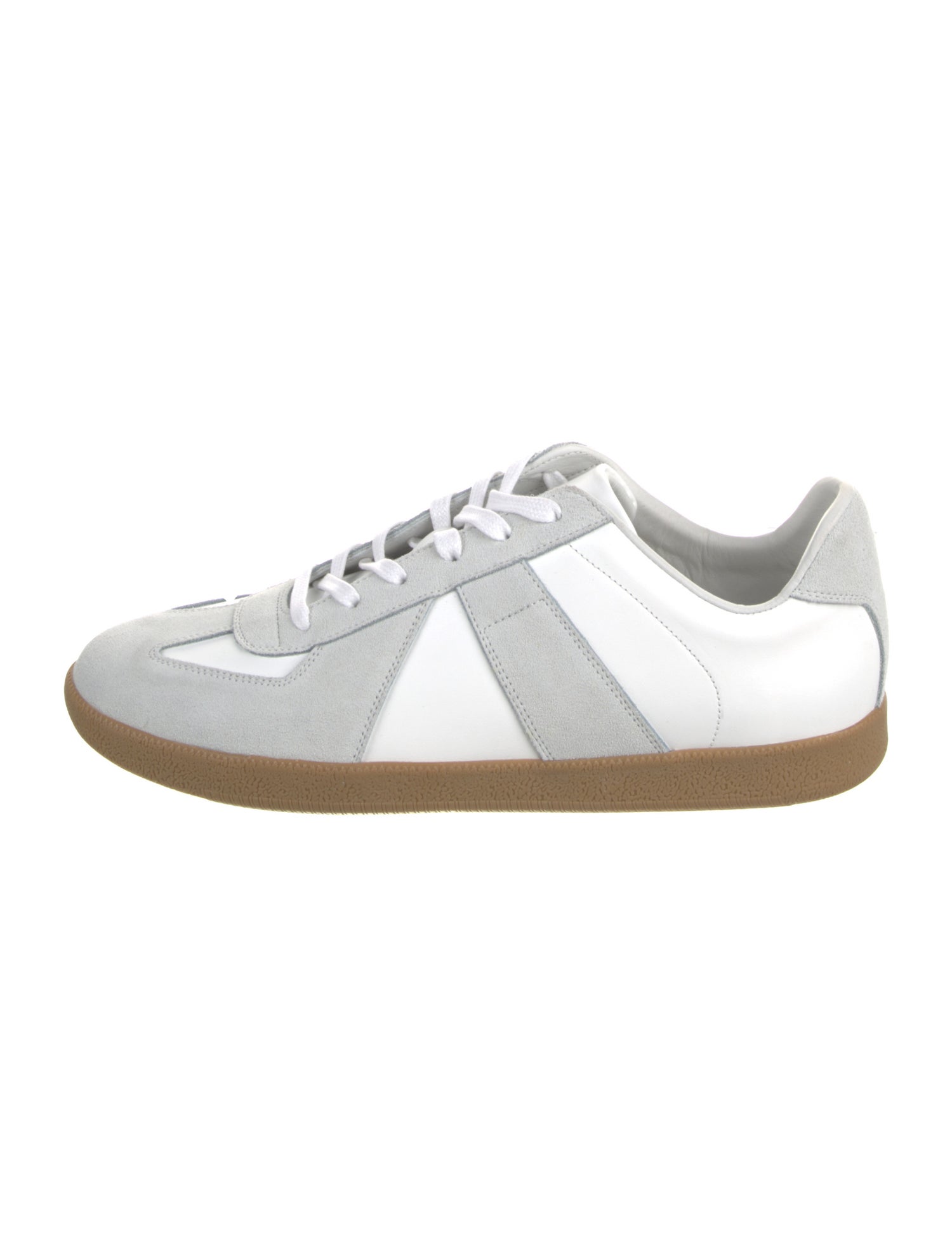 Beckett Simonon Leather Colorblock Pattern Sneakers
