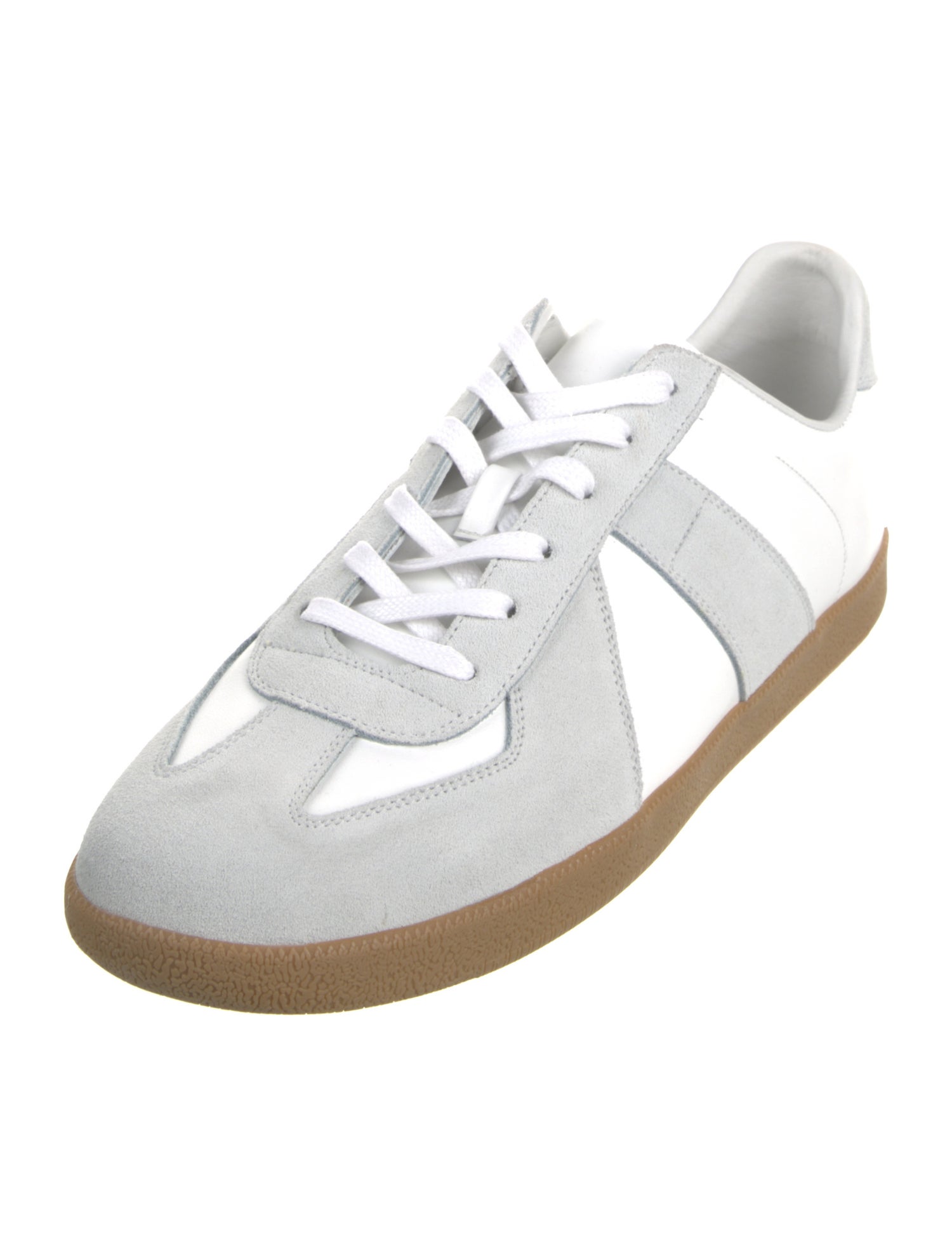 Beckett Simonon Leather Colorblock Pattern Sneakers