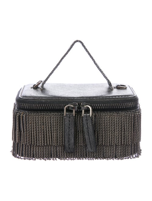 Boyy Chain-link Embellished Crossbody Bag Black