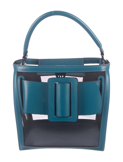 Boyy Mesh Frame Satchel Blue