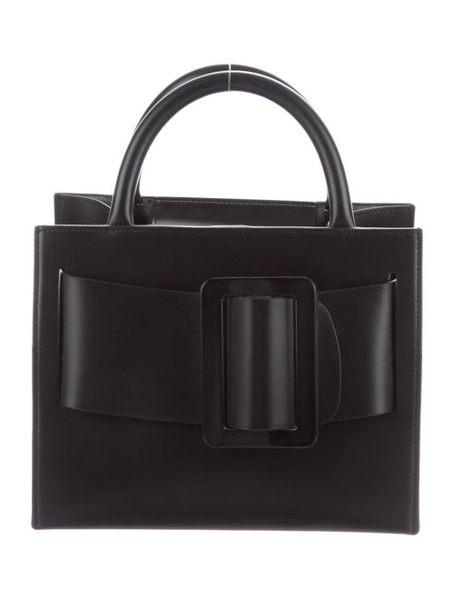 Boyy Bobby Leather Satchel Black