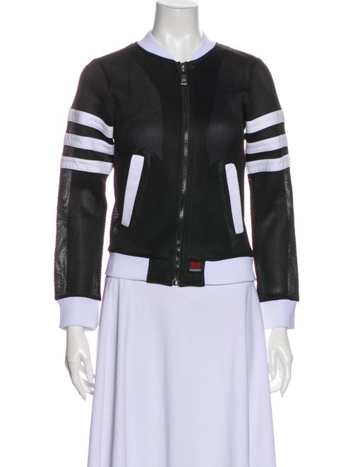 Boyy Striped Evening Jacket Black