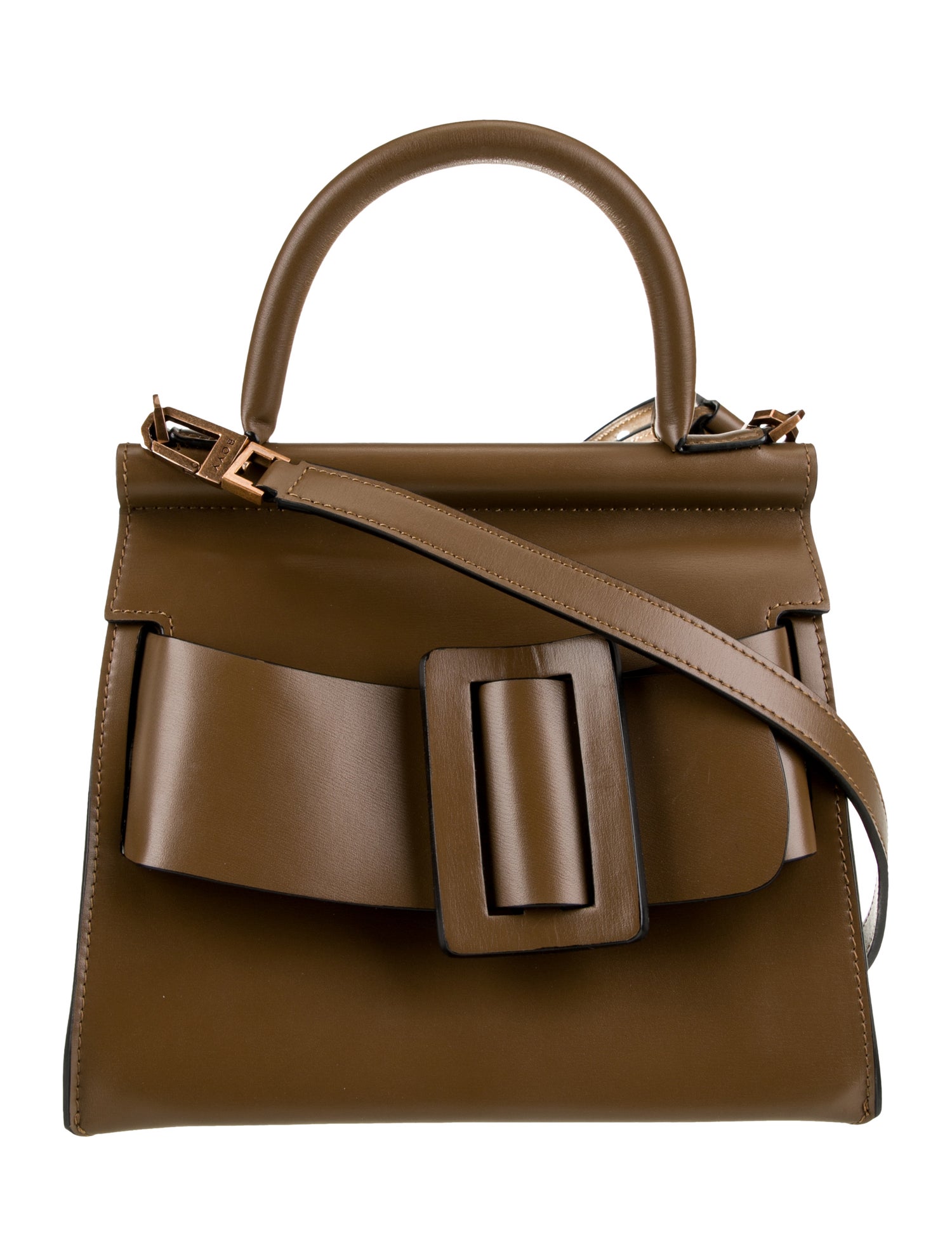 Boyy Leather Top Handle Bag