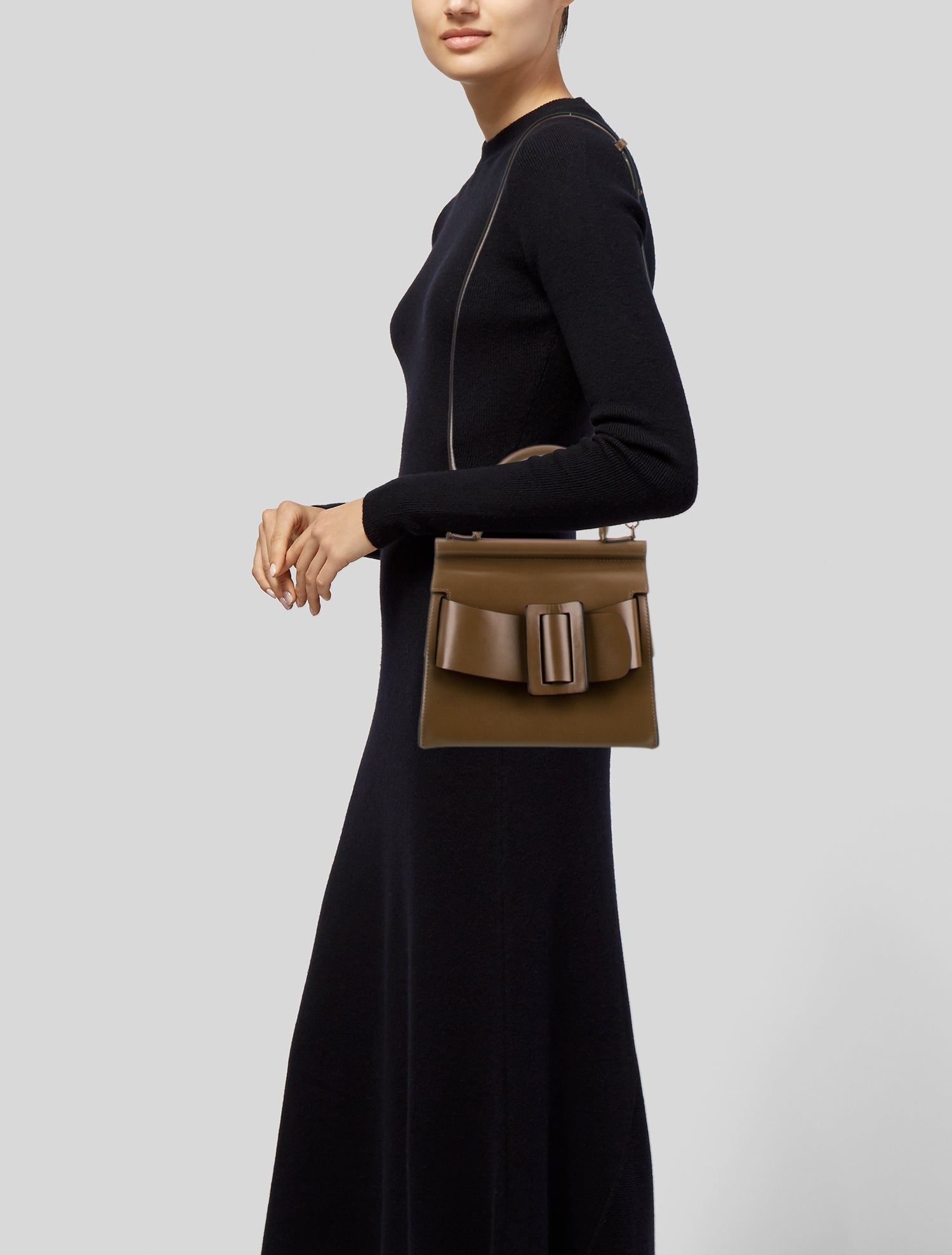 Boyy Leather Top Handle Bag