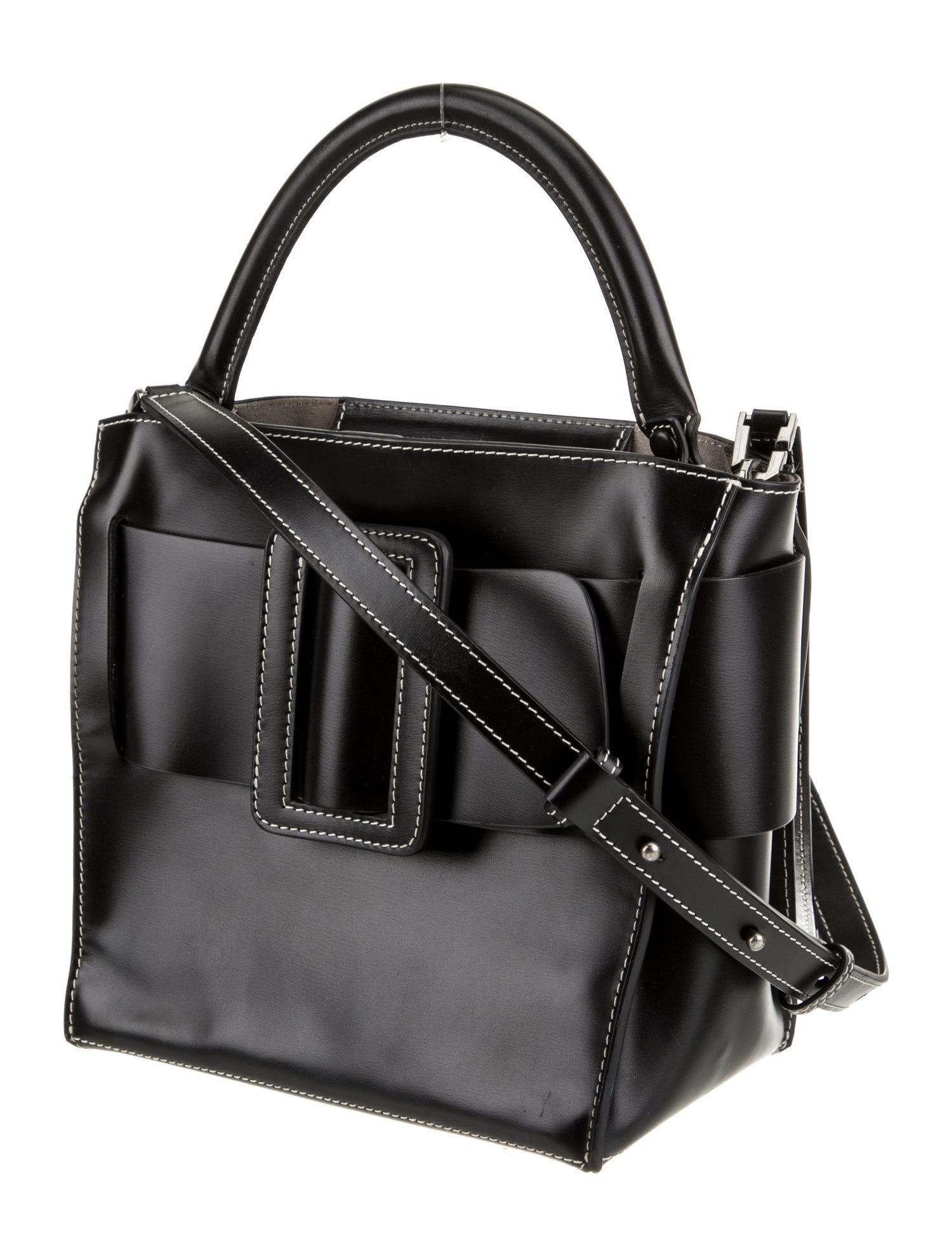 Boyy Leather Top Handle Bag