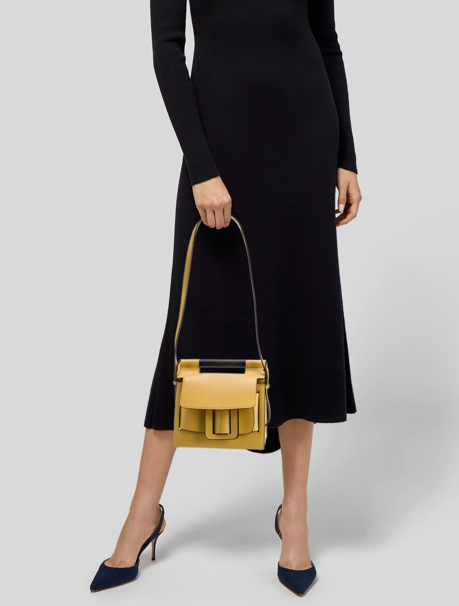 Boyy Leather Top Handle Bag