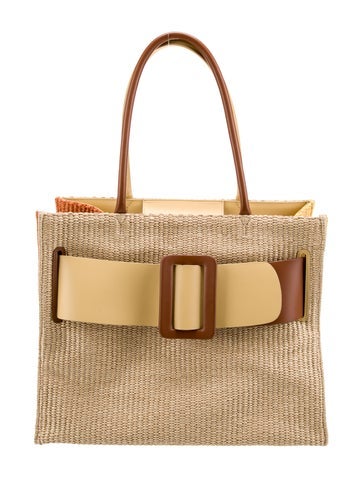 Boyy Totes Raffia Shoulder Bag