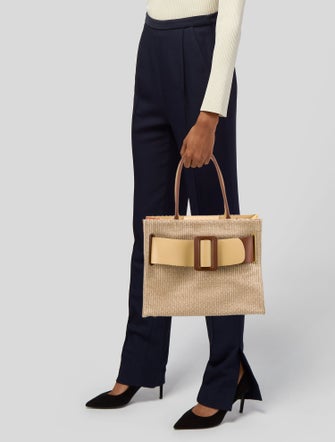 Boyy Raffia Shoulder Bag