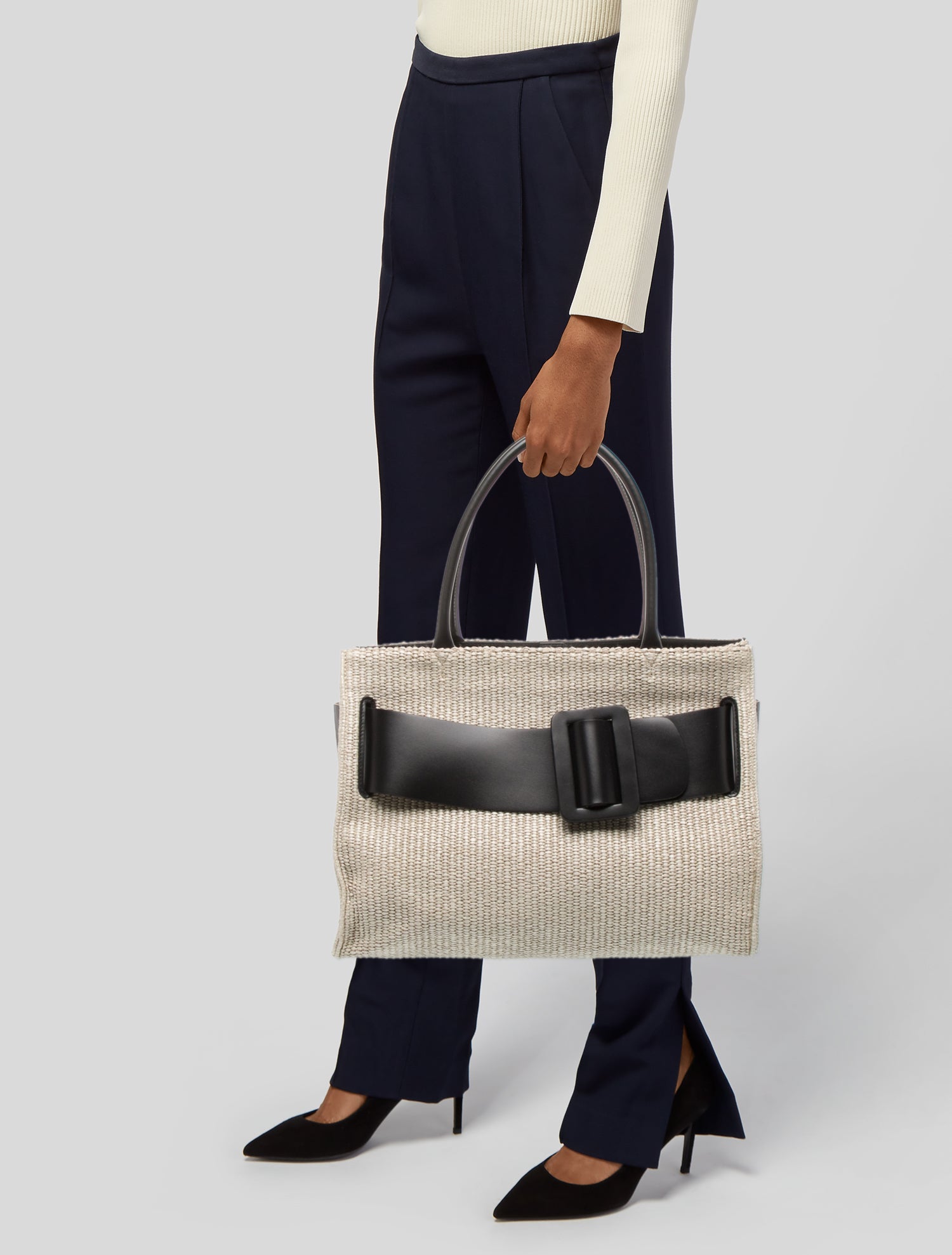 Boyy Raffia Minaudière