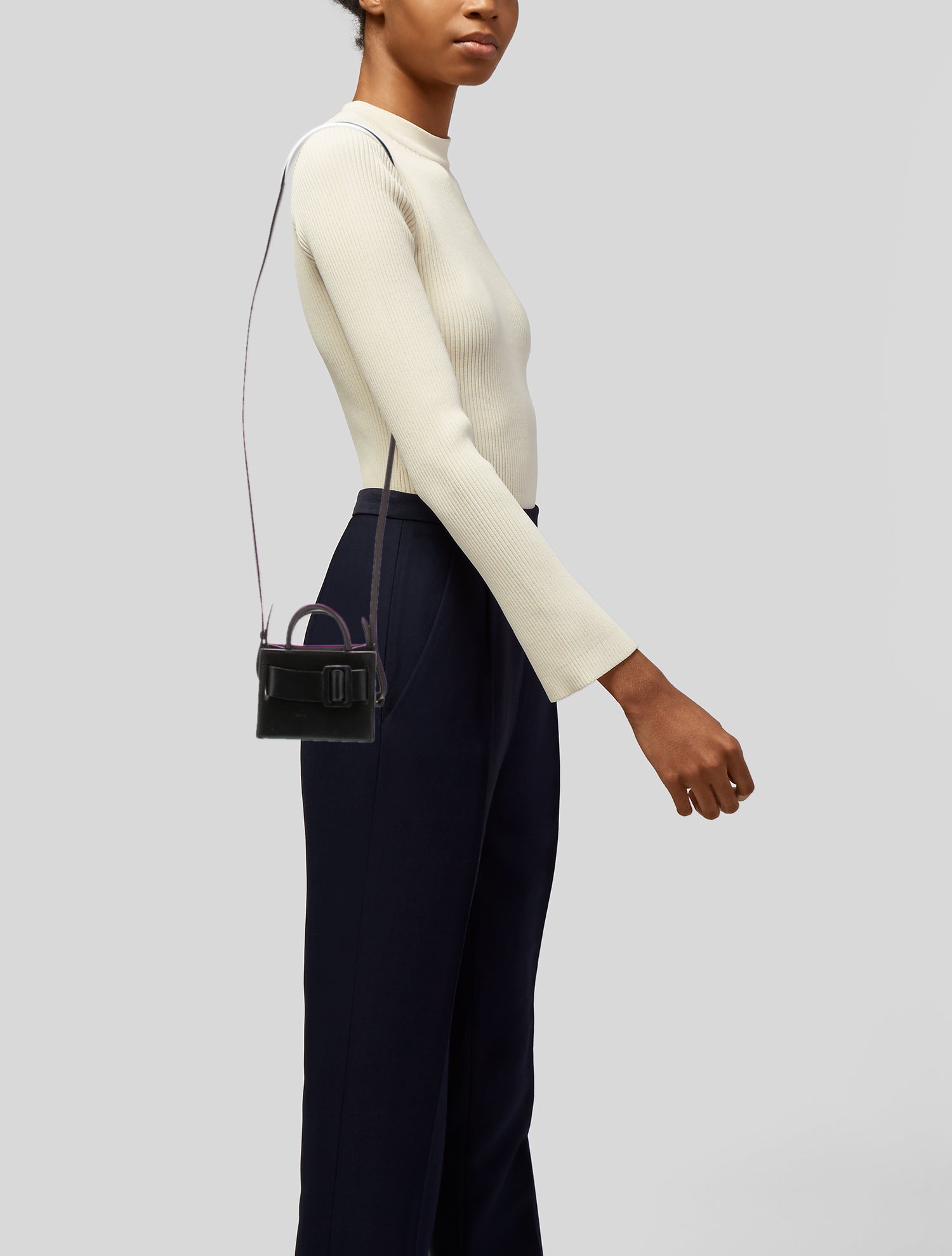 Boyy Leather Crossbody Bag