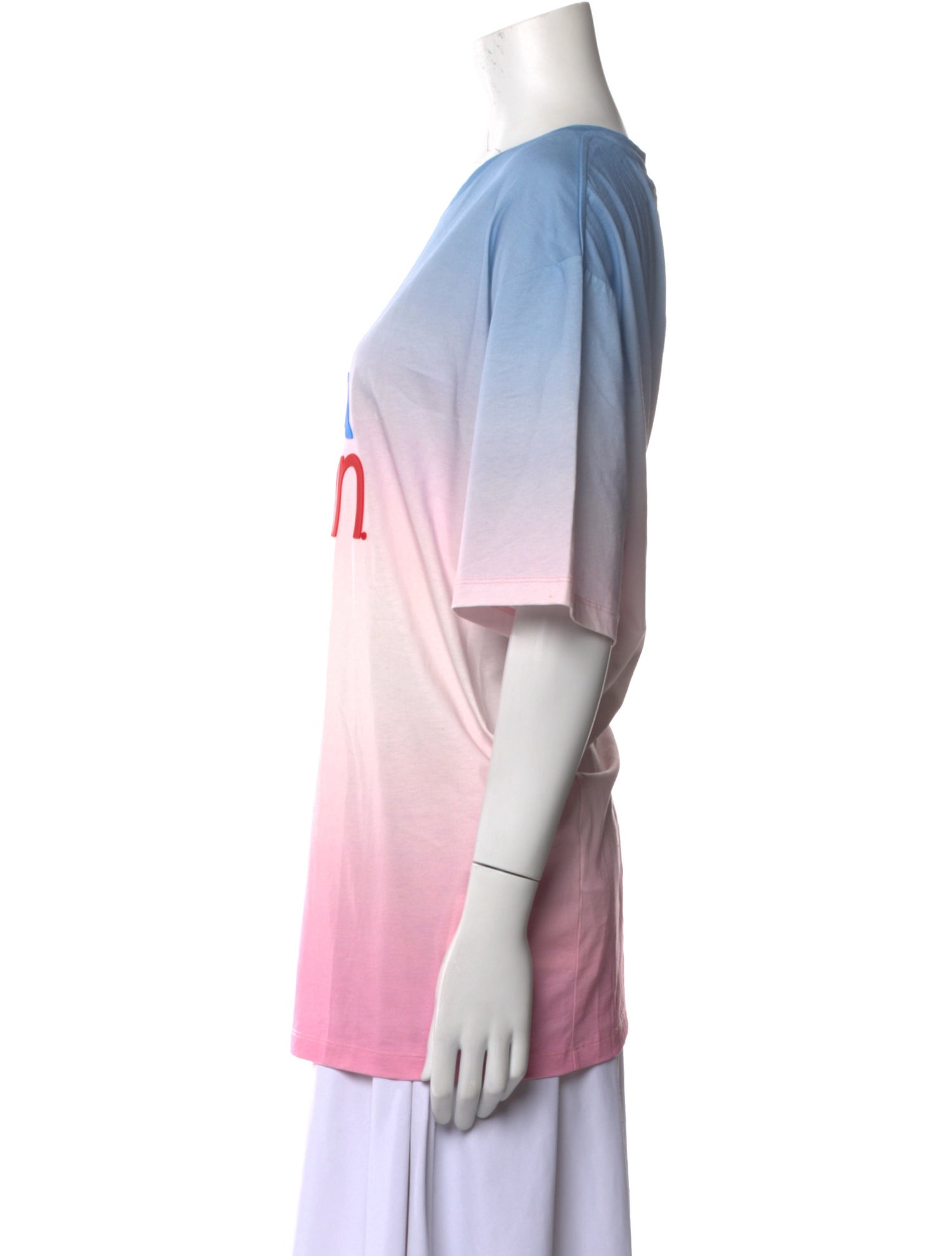 Balmain x Evian Graphic Print Crew Neck T-Shirt