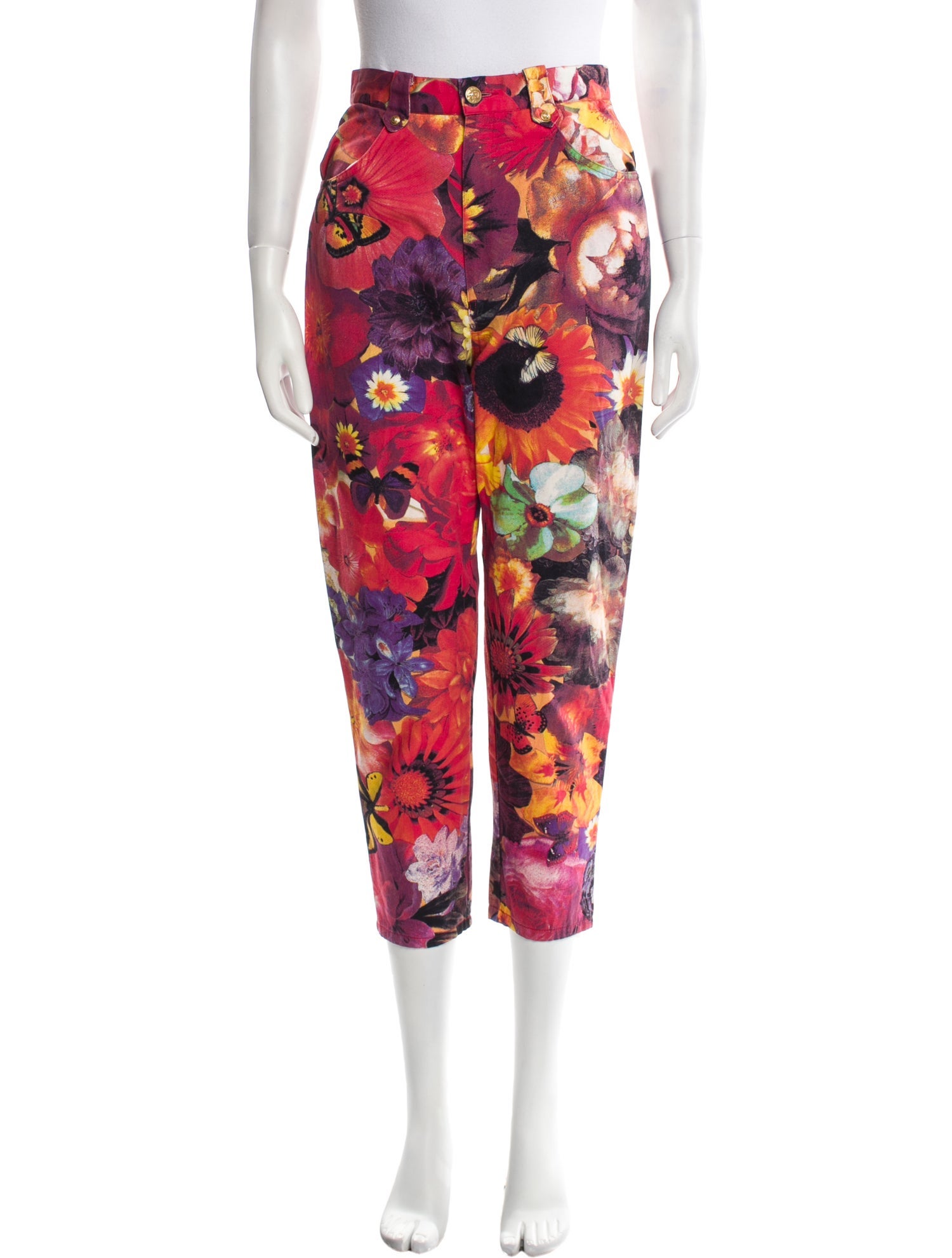 Bazar de Christian Lacroix Vintage Straight Leg Pants