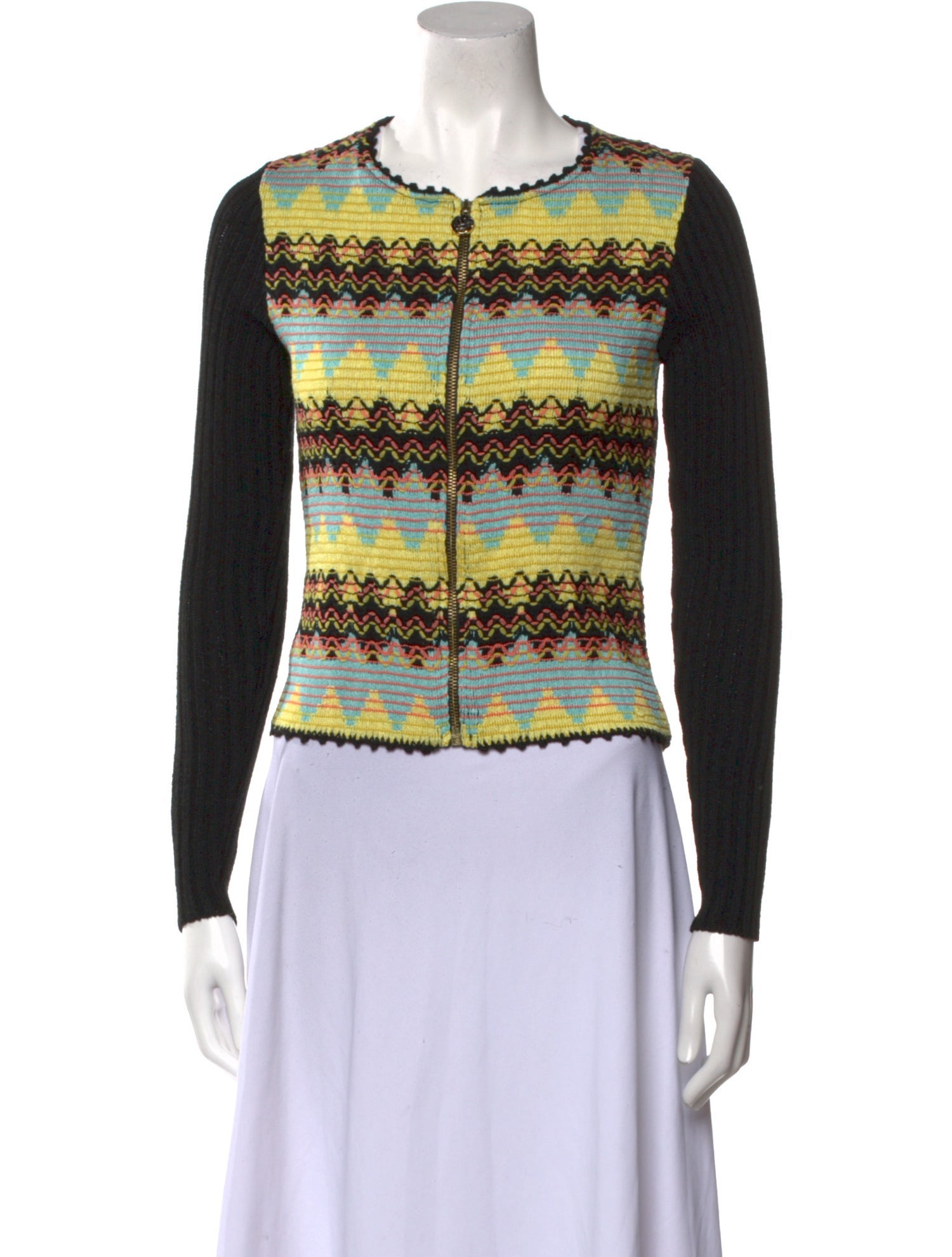 Bazar de Christian Lacroix Vintage Striped Sweater