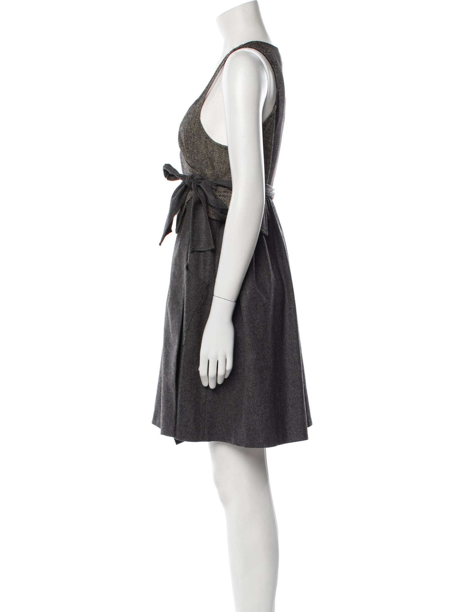 Bazar de Christian Lacroix Wool Mini Dress
