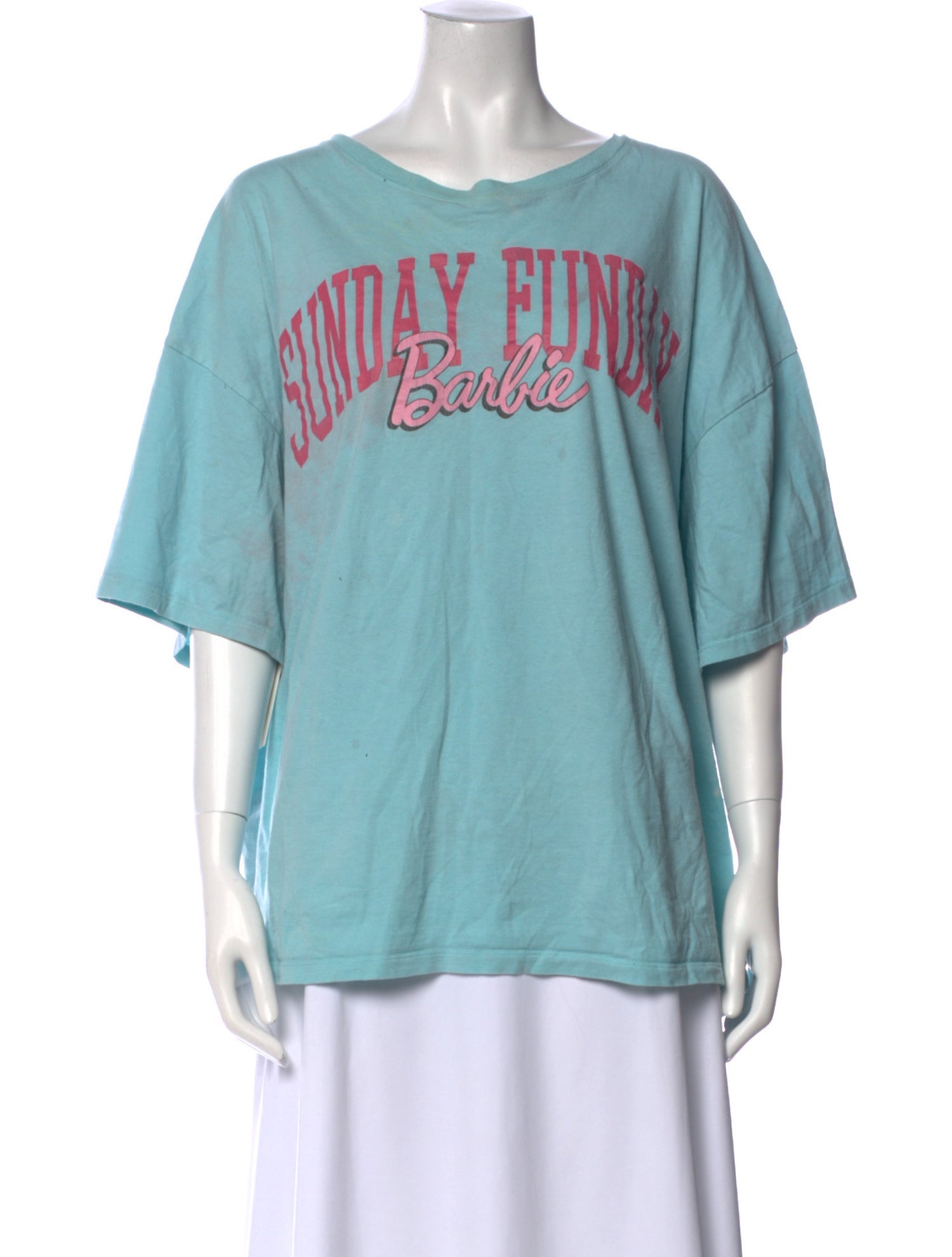 Barbie x Kith Graphic Print Scoop Neck T-Shirt