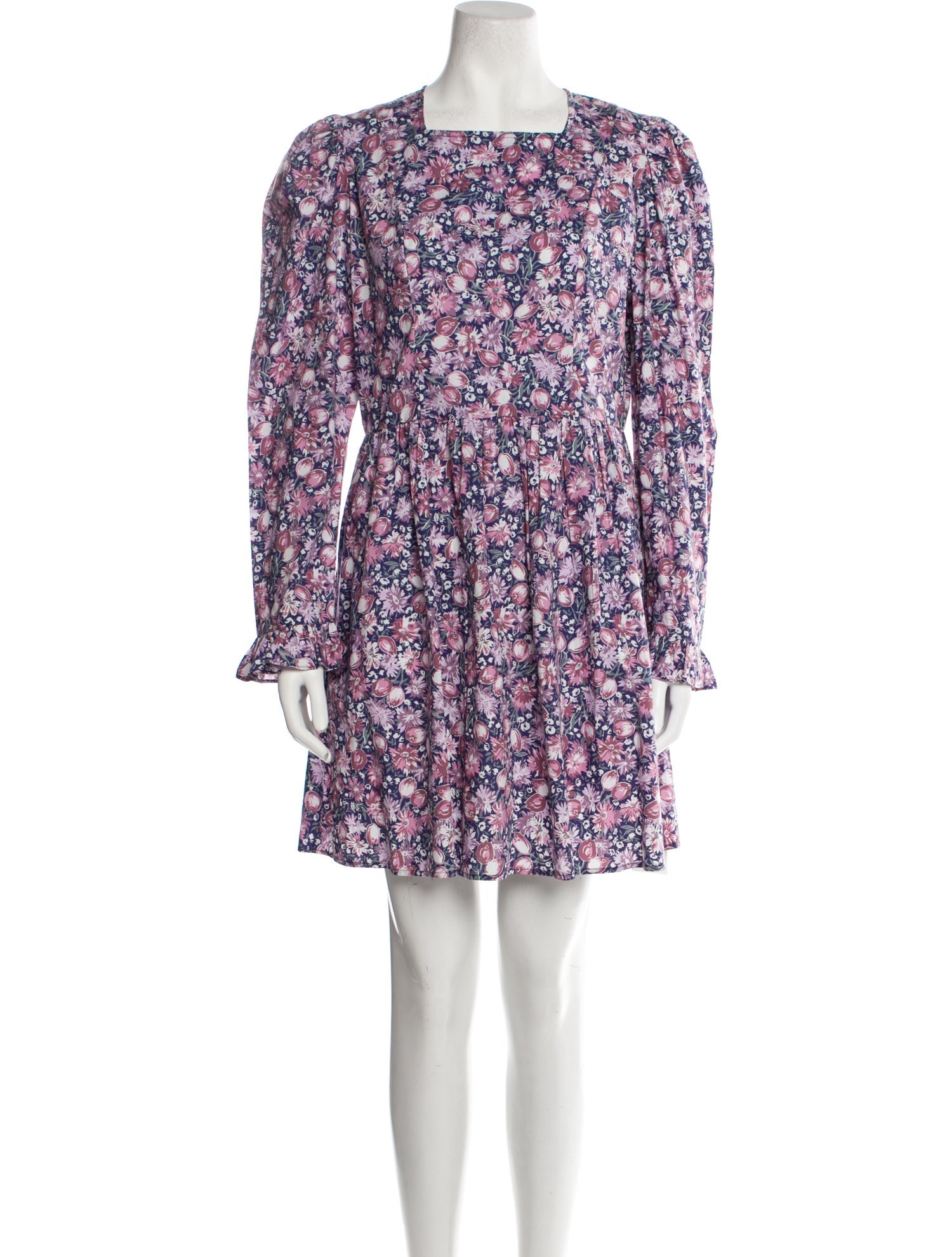 Batsheva x Laura Ashley Floral Print Mini Dress
