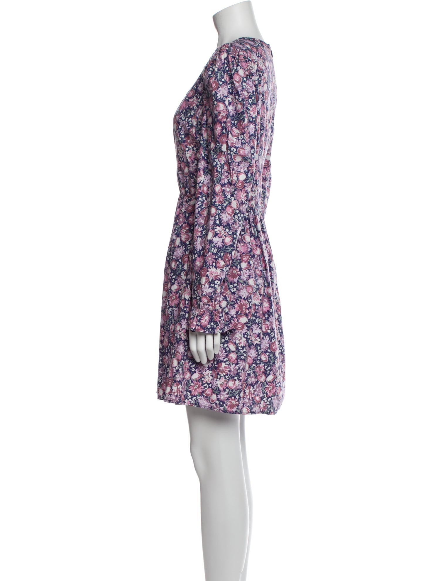 Batsheva x Laura Ashley Floral Print Mini Dress
