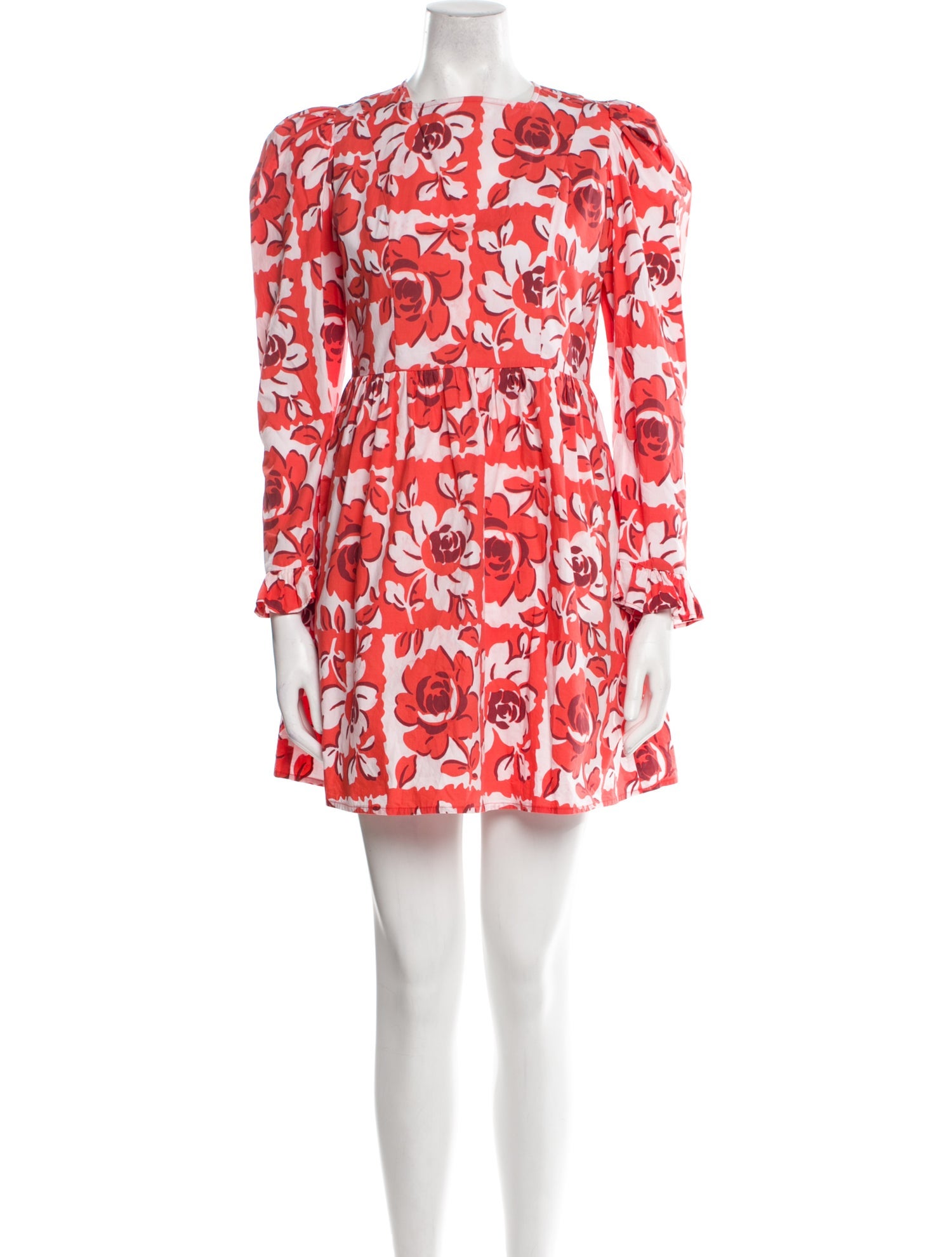 Batsheva x Laura Ashley Floral Print Mini Dress
