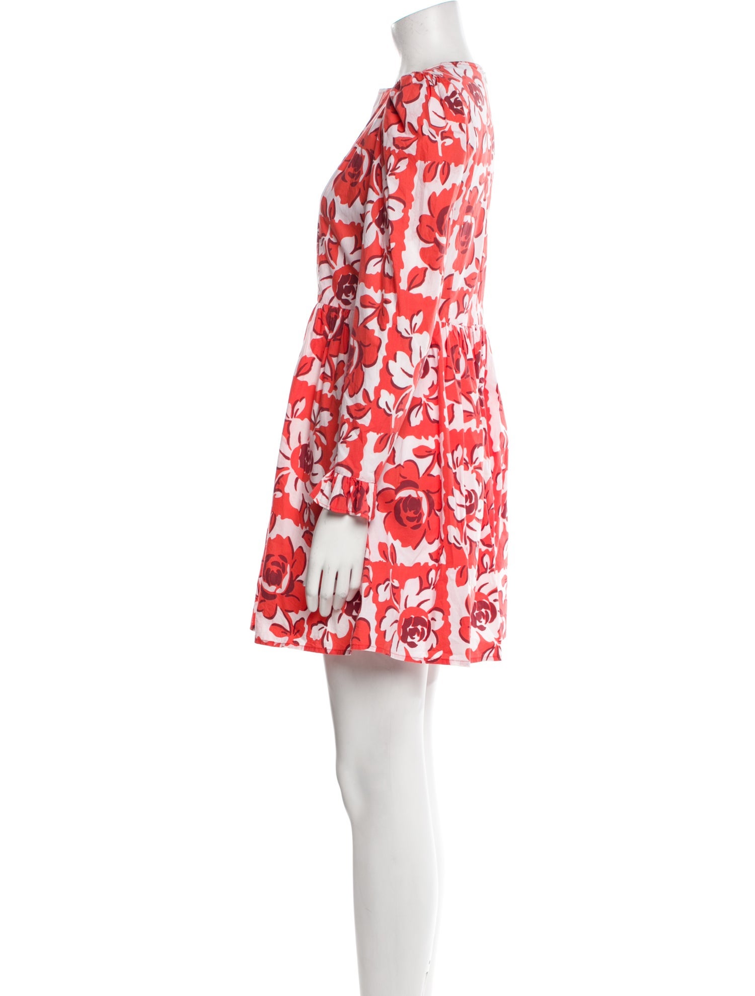 Batsheva x Laura Ashley Floral Print Mini Dress