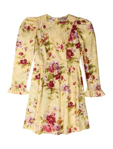 Batsheva x Laura Ashley Dresses Floral Print Mini Dress XS