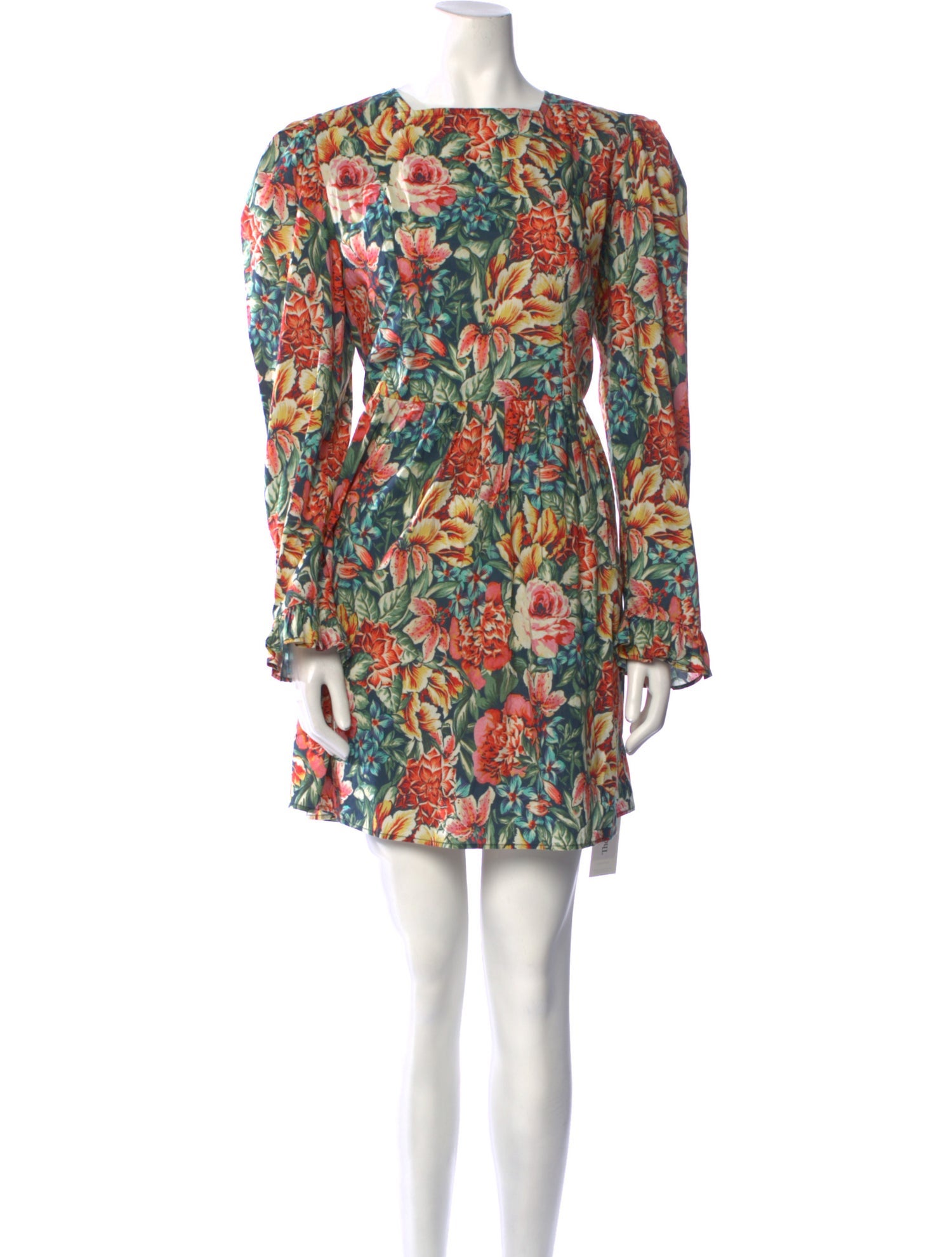 Batsheva x Laura Ashley Floral Print Mini Dress