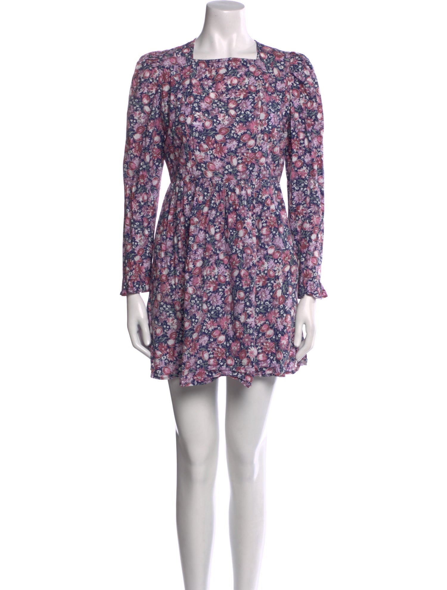 Batsheva x Laura Ashley Floral Print Mini Dress