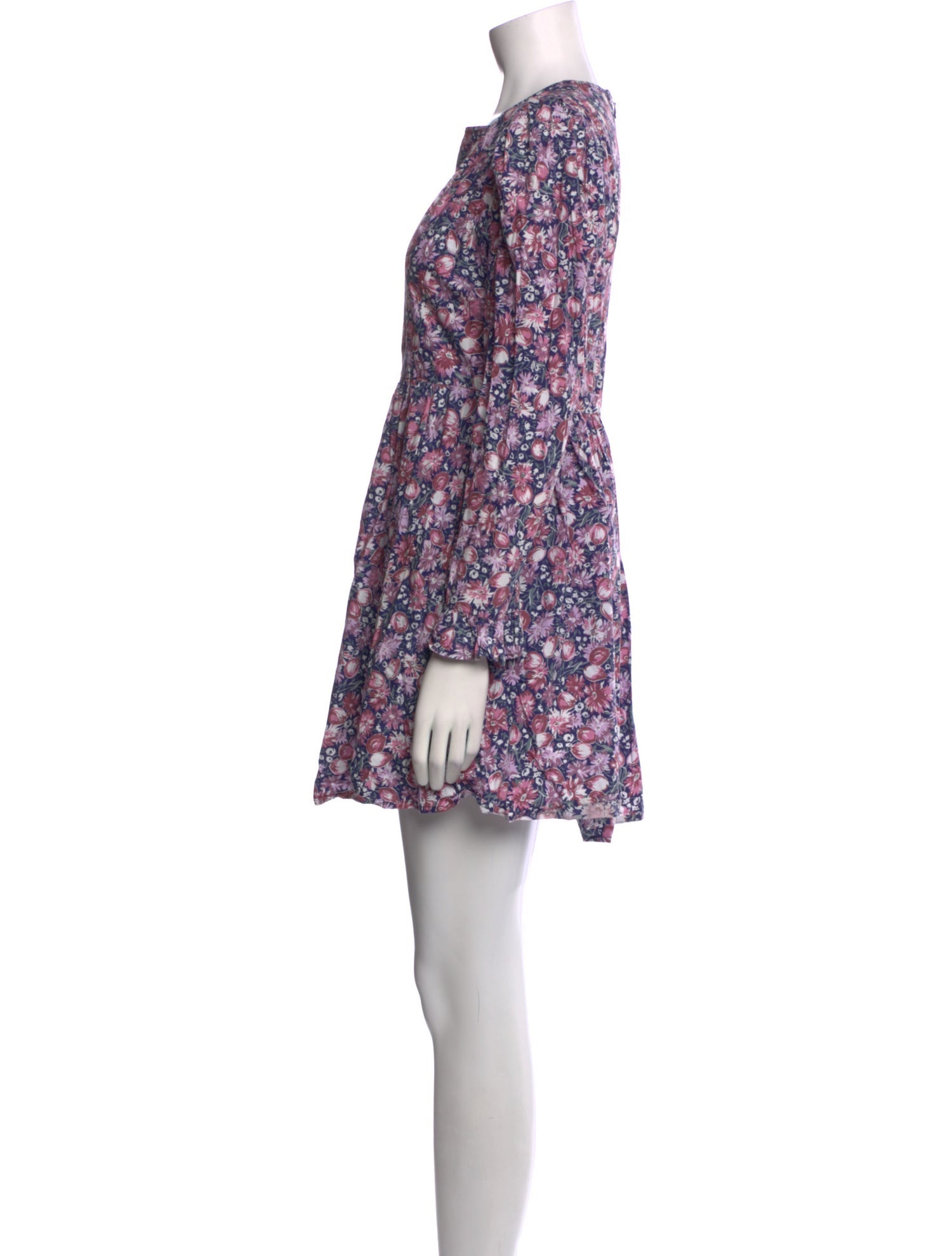 Batsheva x Laura Ashley Floral Print Mini Dress