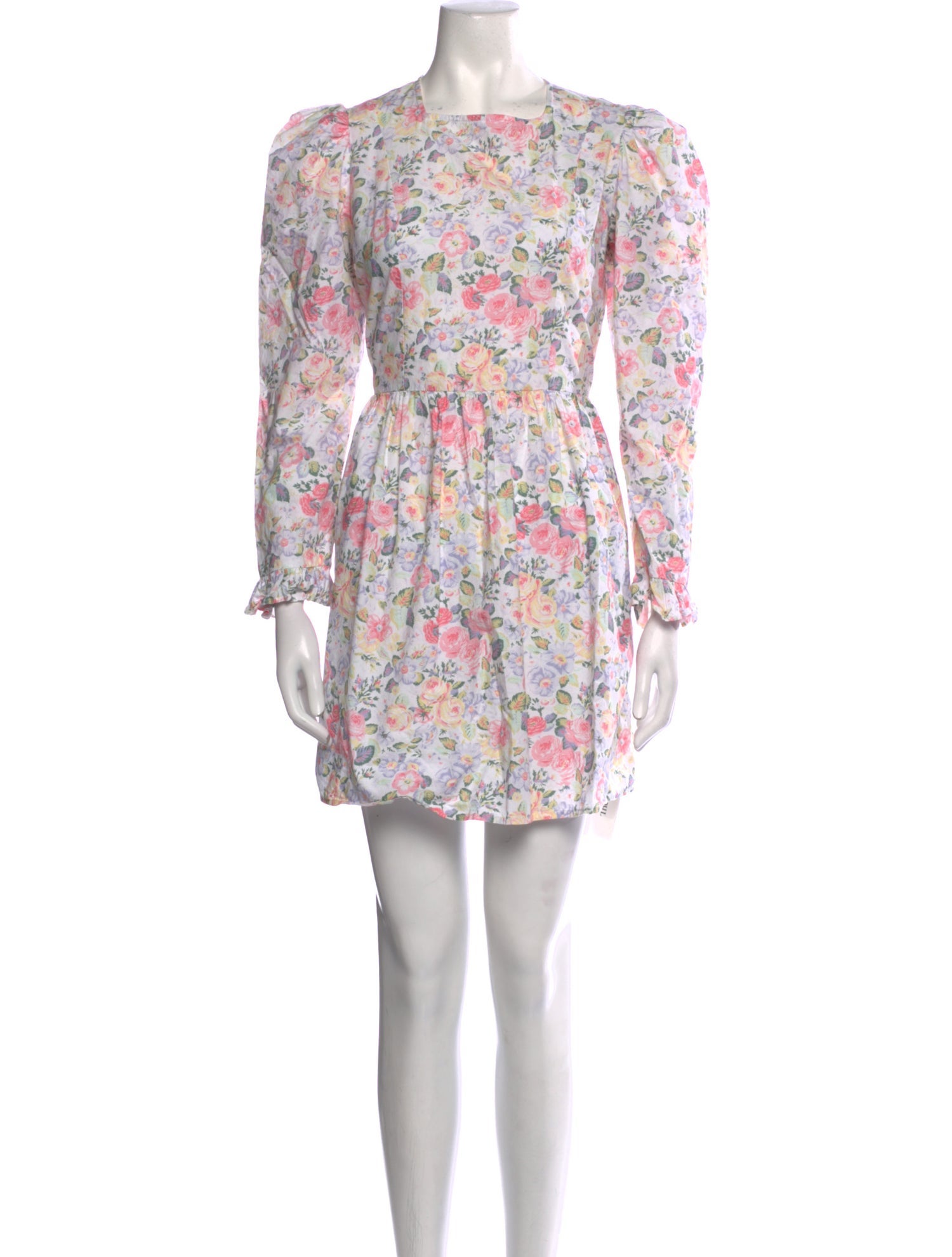 Batsheva x Laura Ashley Floral Print Mini Dress