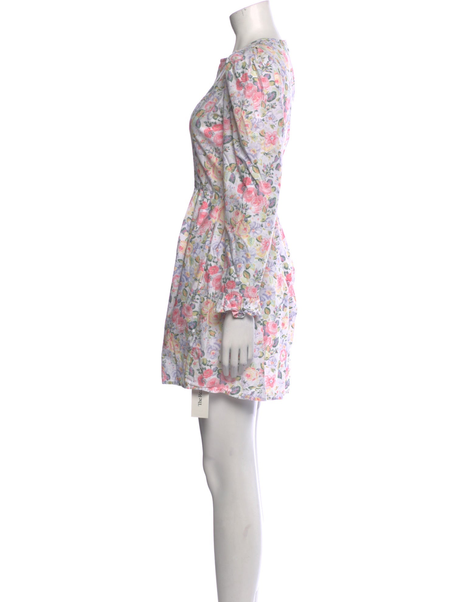 Batsheva x Laura Ashley Floral Print Mini Dress