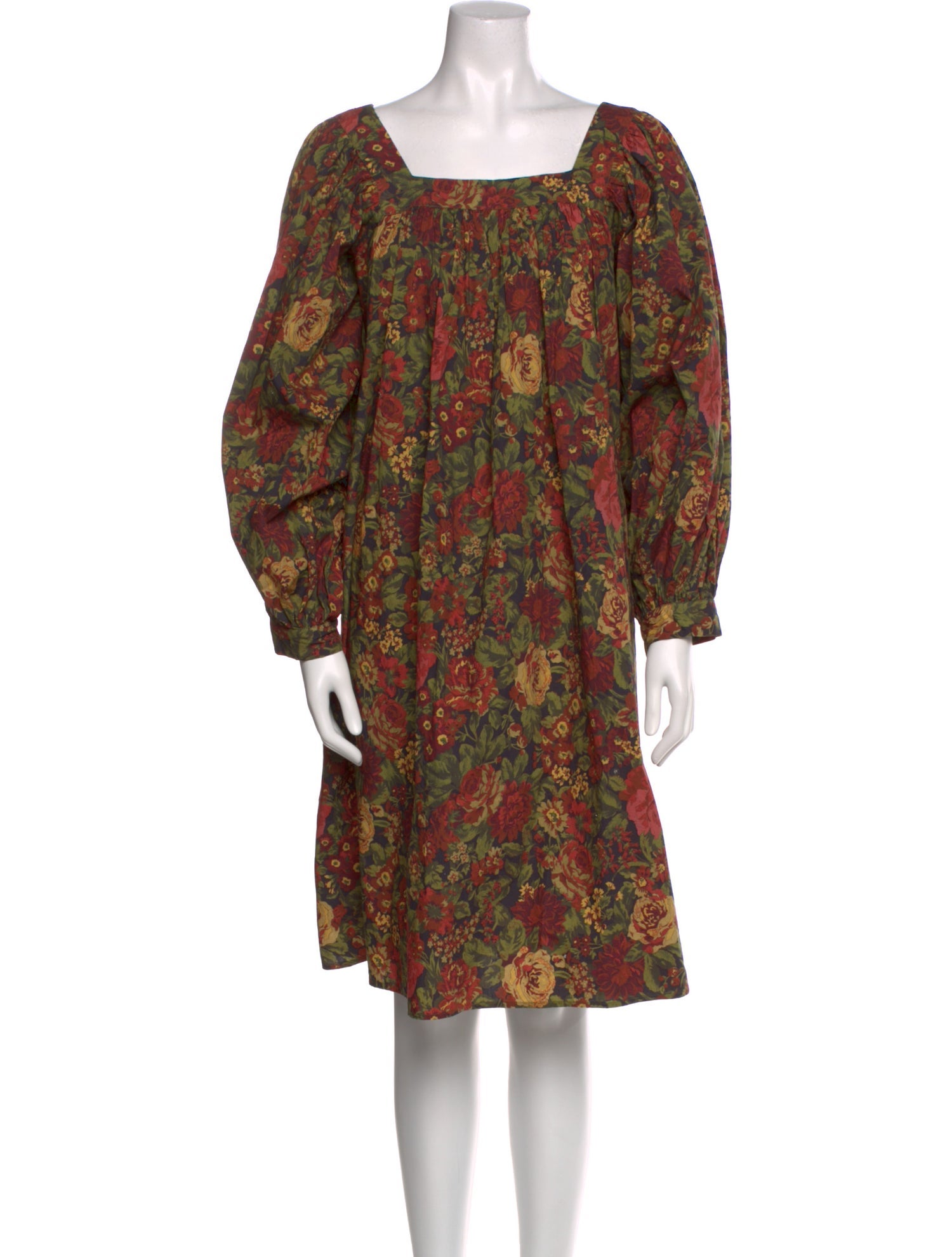 Batsheva x Laura Ashley Floral Print Midi Length Dress