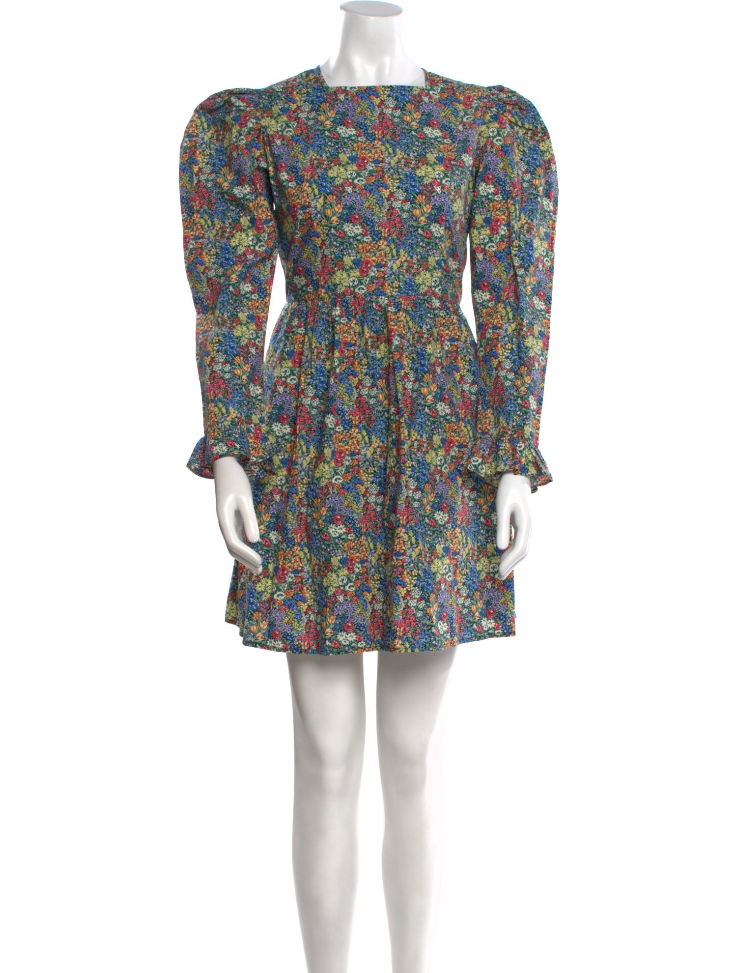 Batsheva x Laura Ashley Floral Print Mini Dress