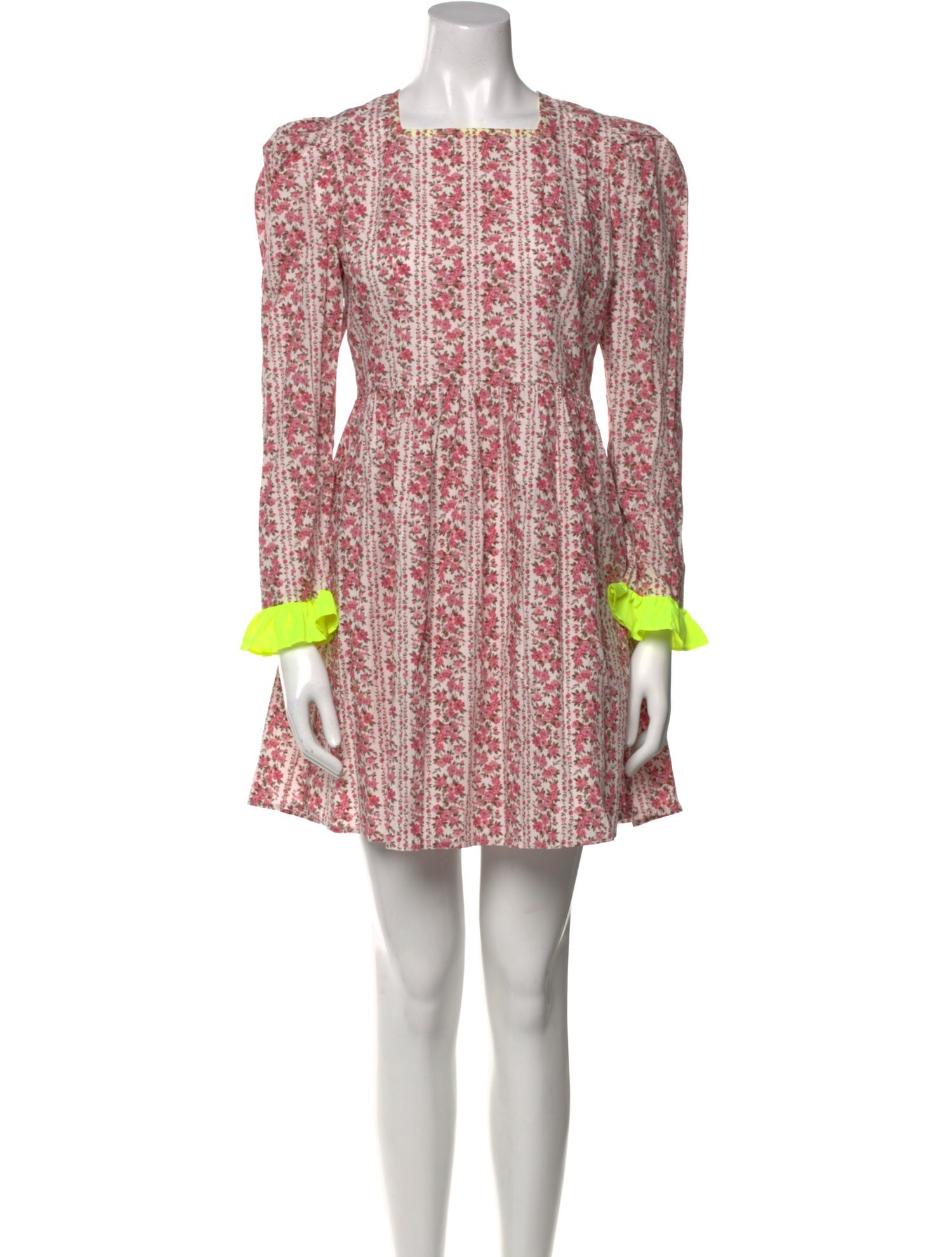 Batsheva x Laura Ashley Floral Print Mini Dress