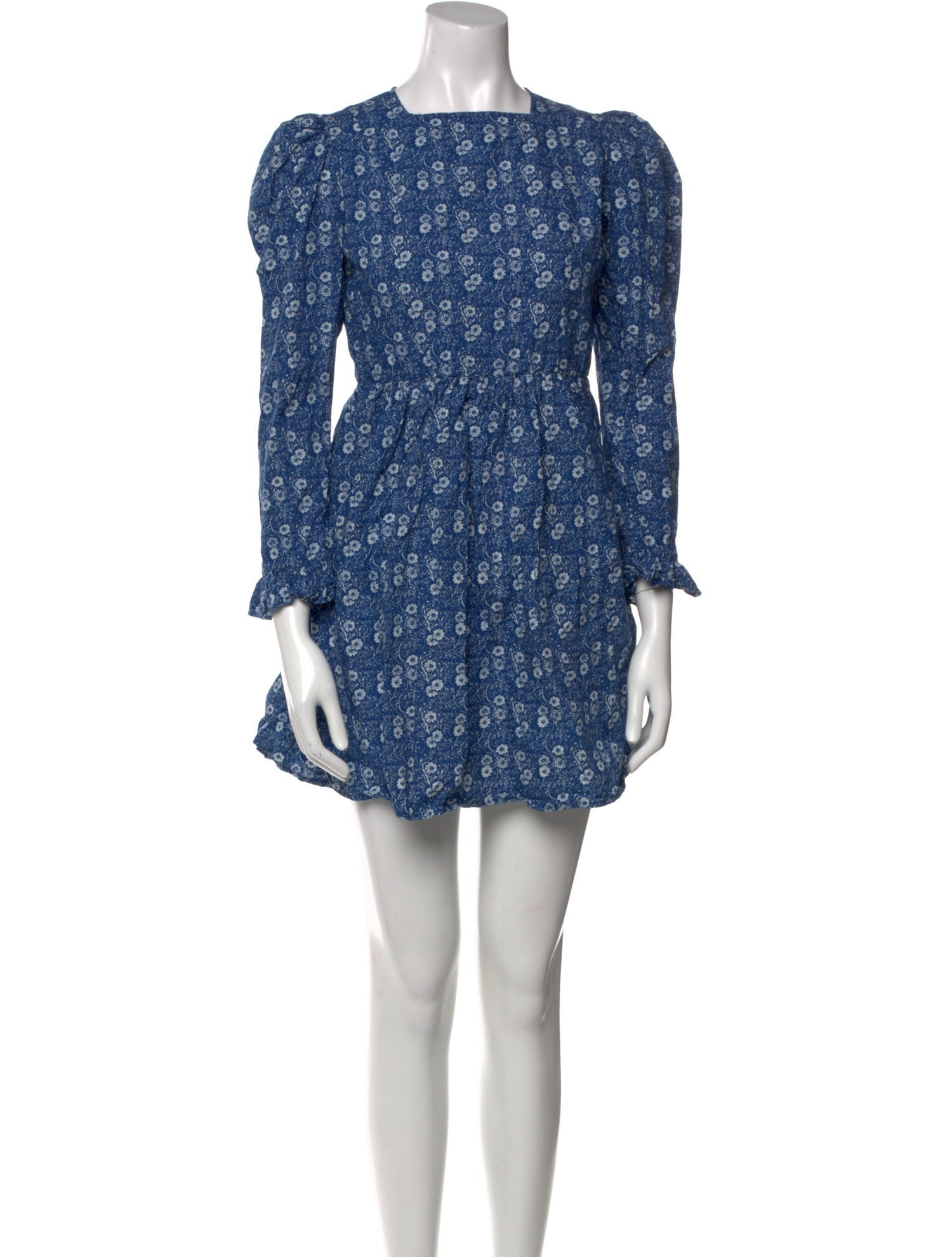 Batsheva x Laura Ashley Floral Print Mini Dress