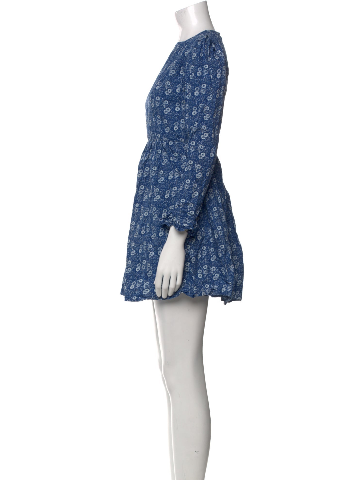 Batsheva x Laura Ashley Floral Print Mini Dress