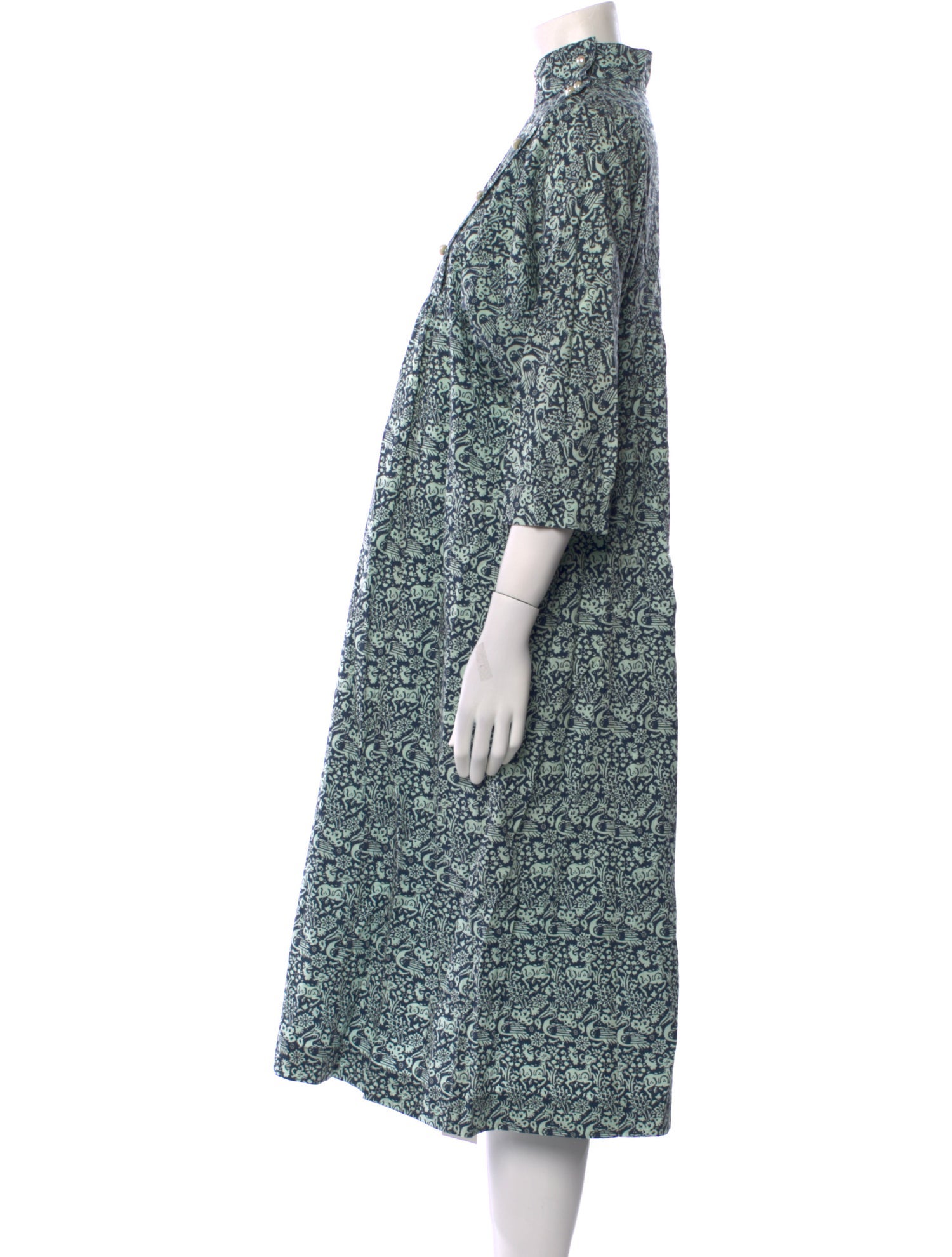 Batsheva x Laura Ashley Printed Midi Length Dress