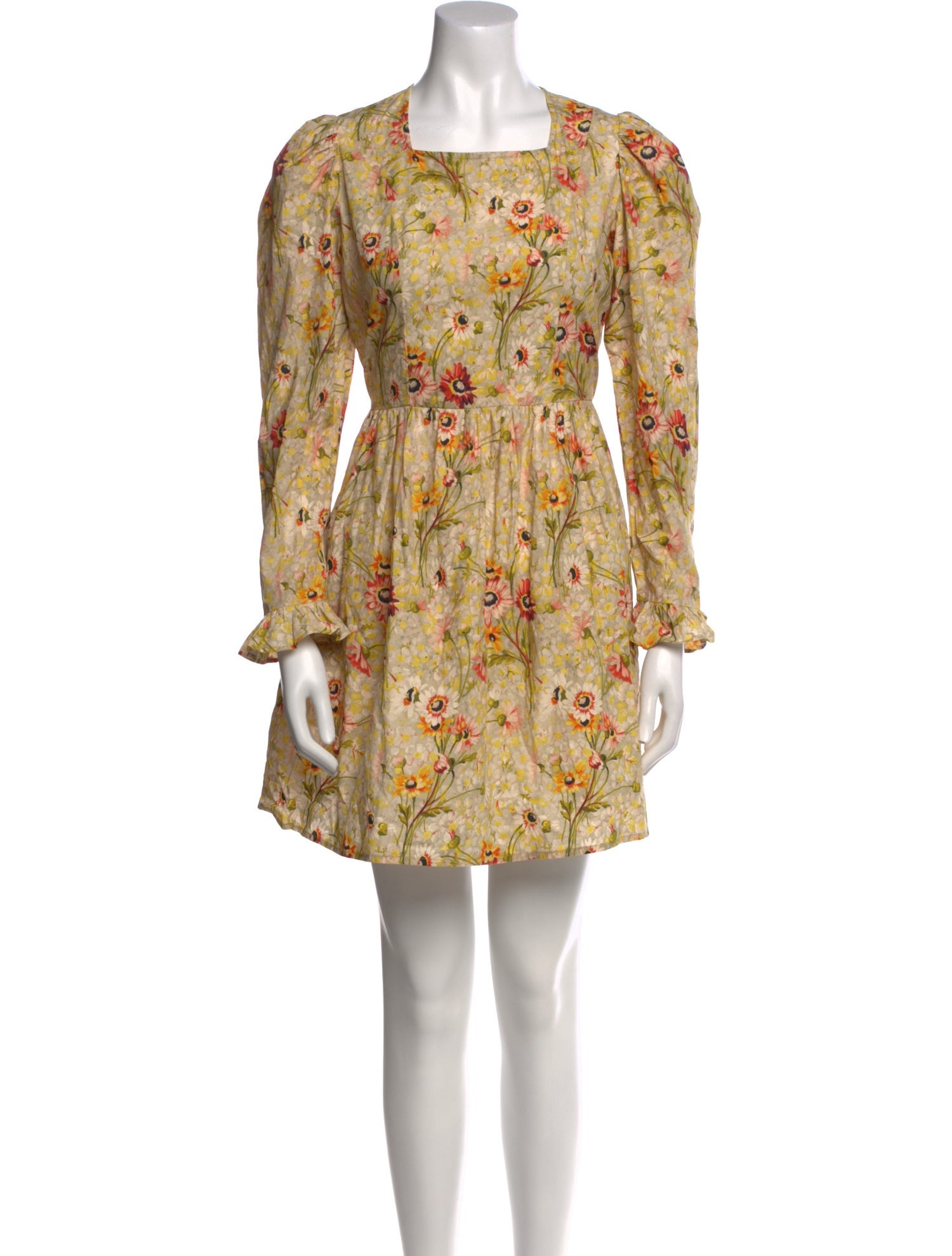 Batsheva x Laura Ashley Floral Print Mini Dress