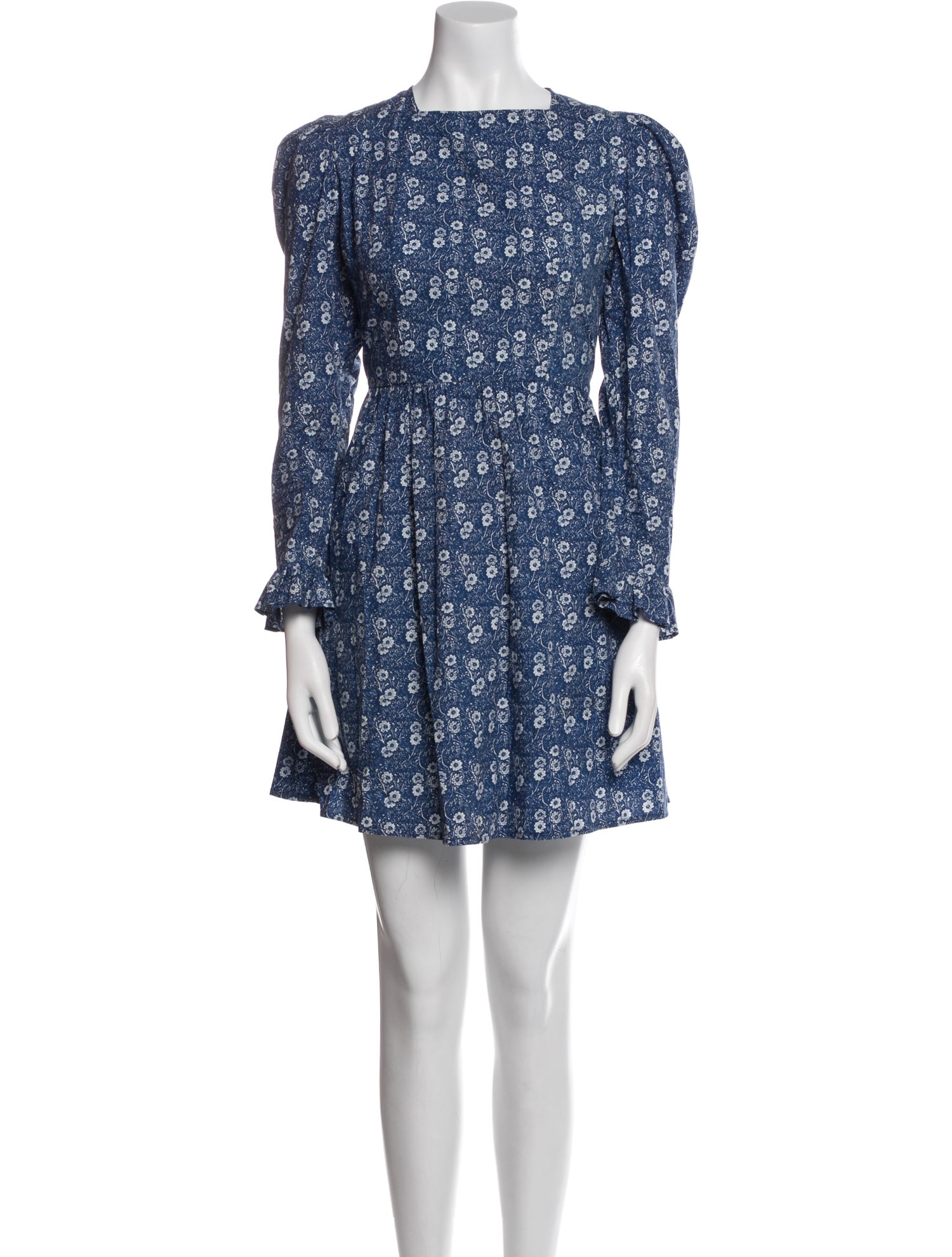 Batsheva x Laura Ashley Floral Print Mini Dress