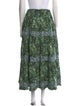 Batsheva x Laura Ashley Floral Print Midi Length Skirt